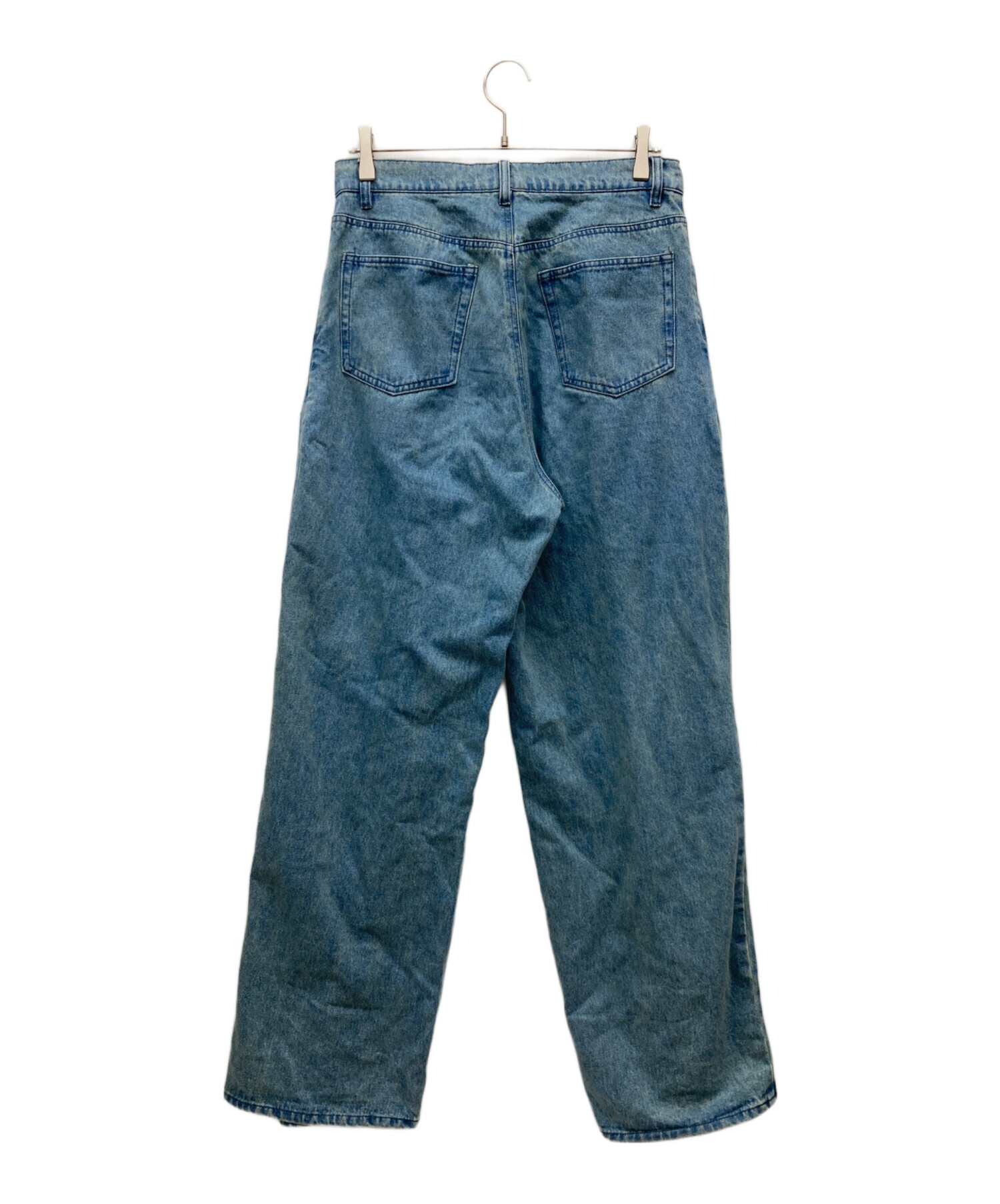 中古・古着通販】soerte (ソエルテ) ワイドデニムパンツ インディゴ