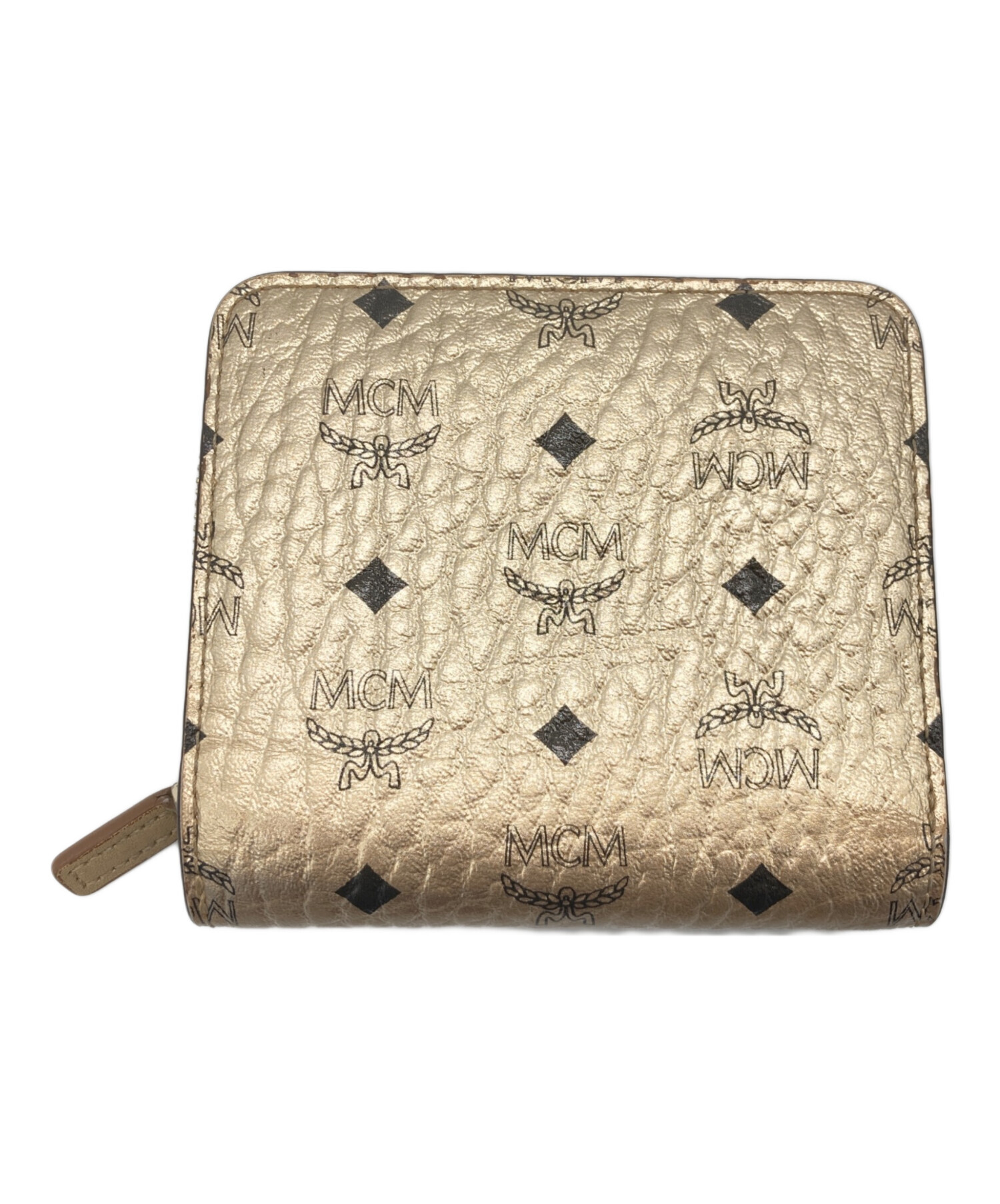 mcm 財布 二つ折り 中古・古着通販 MCM エムシーエム 2つ折り財布 