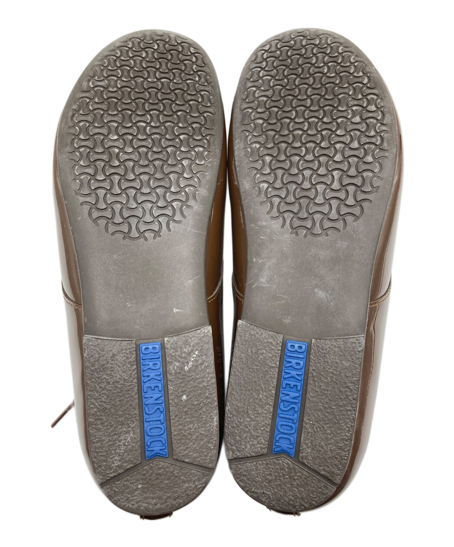 未使用品！Birkenstock ソーンダース 39（25cm）エナメル グレー 未使用品！Birkenstock ソーンダース 39（25cm）エナメル グレー