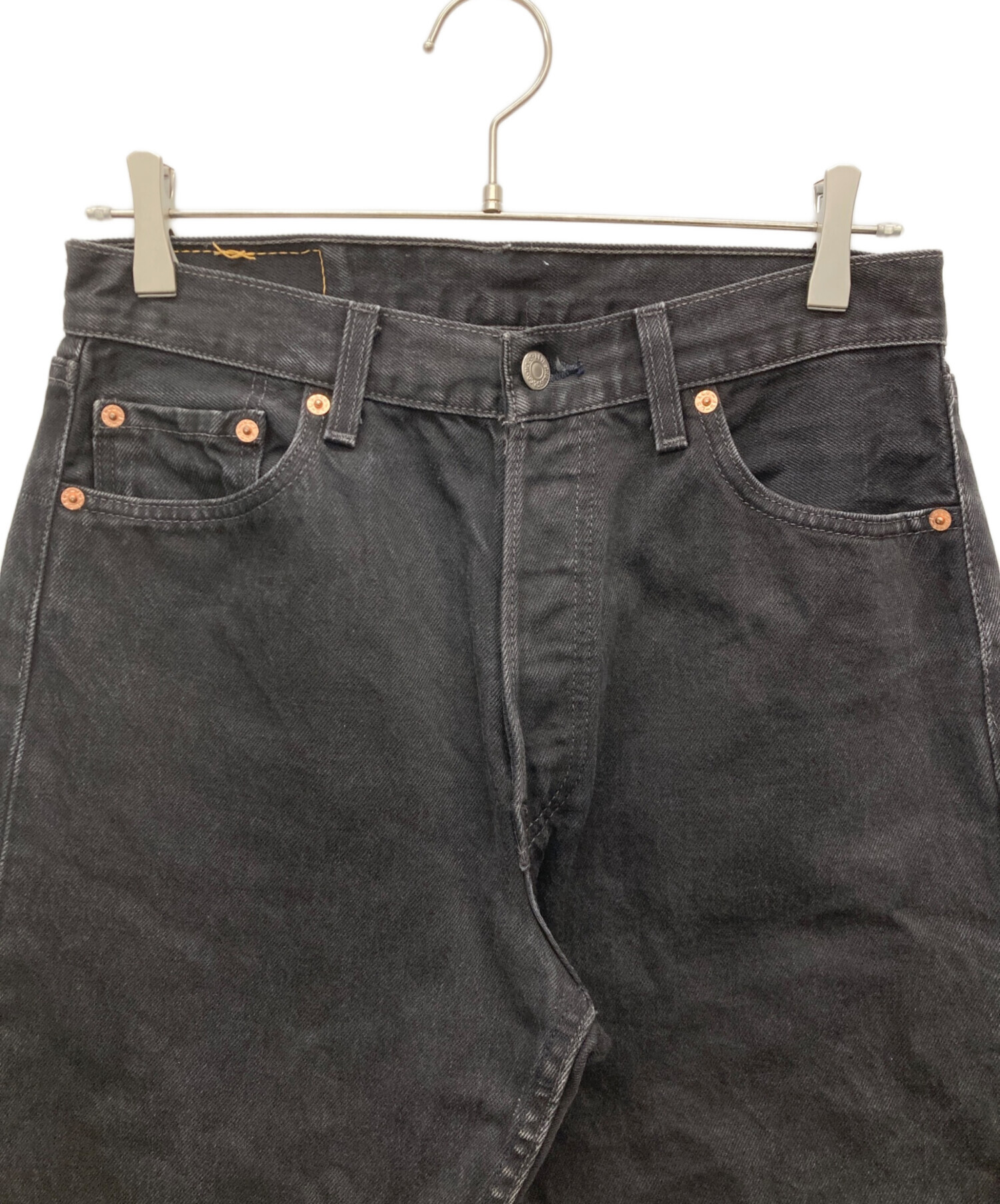 中古・古着通販】LEVI'S 501 (リーバイス) 90'sブラックデニムパンツ