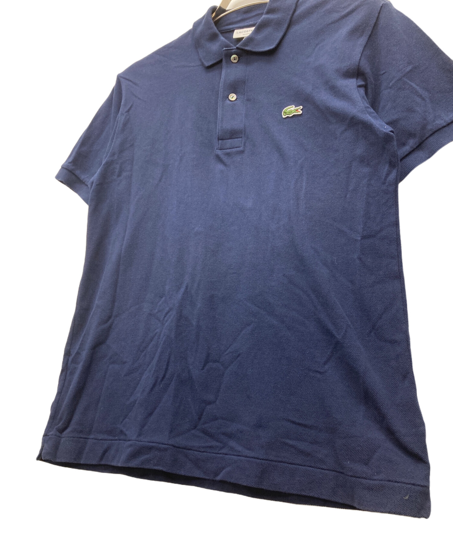 中古・古着通販】LACOSTE (ラコステ) ポロシャツ ネイビー サイズ:SIZE 