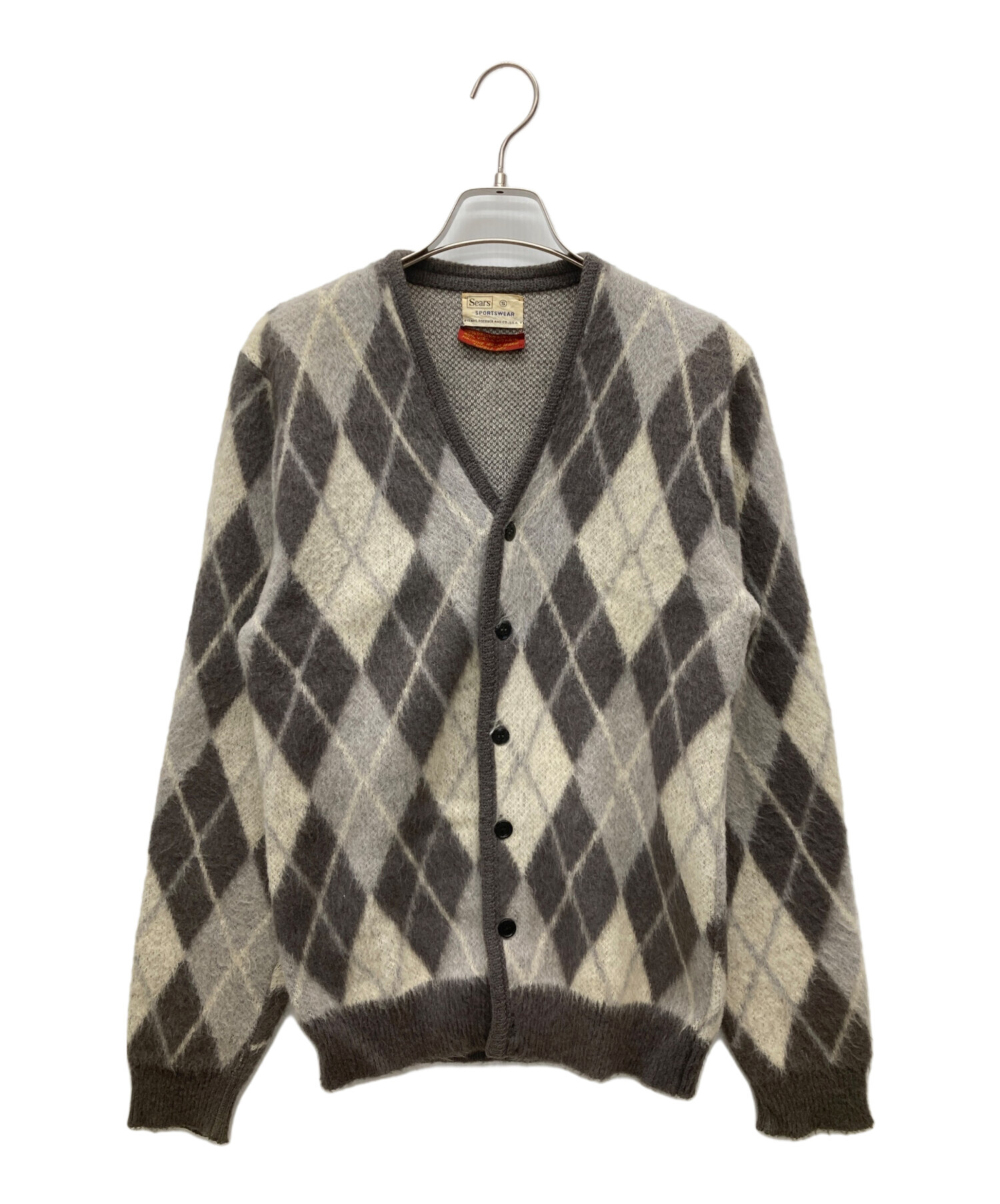 SEARS モヘアニットカーディガン S 60's Sears モヘアカーディガン