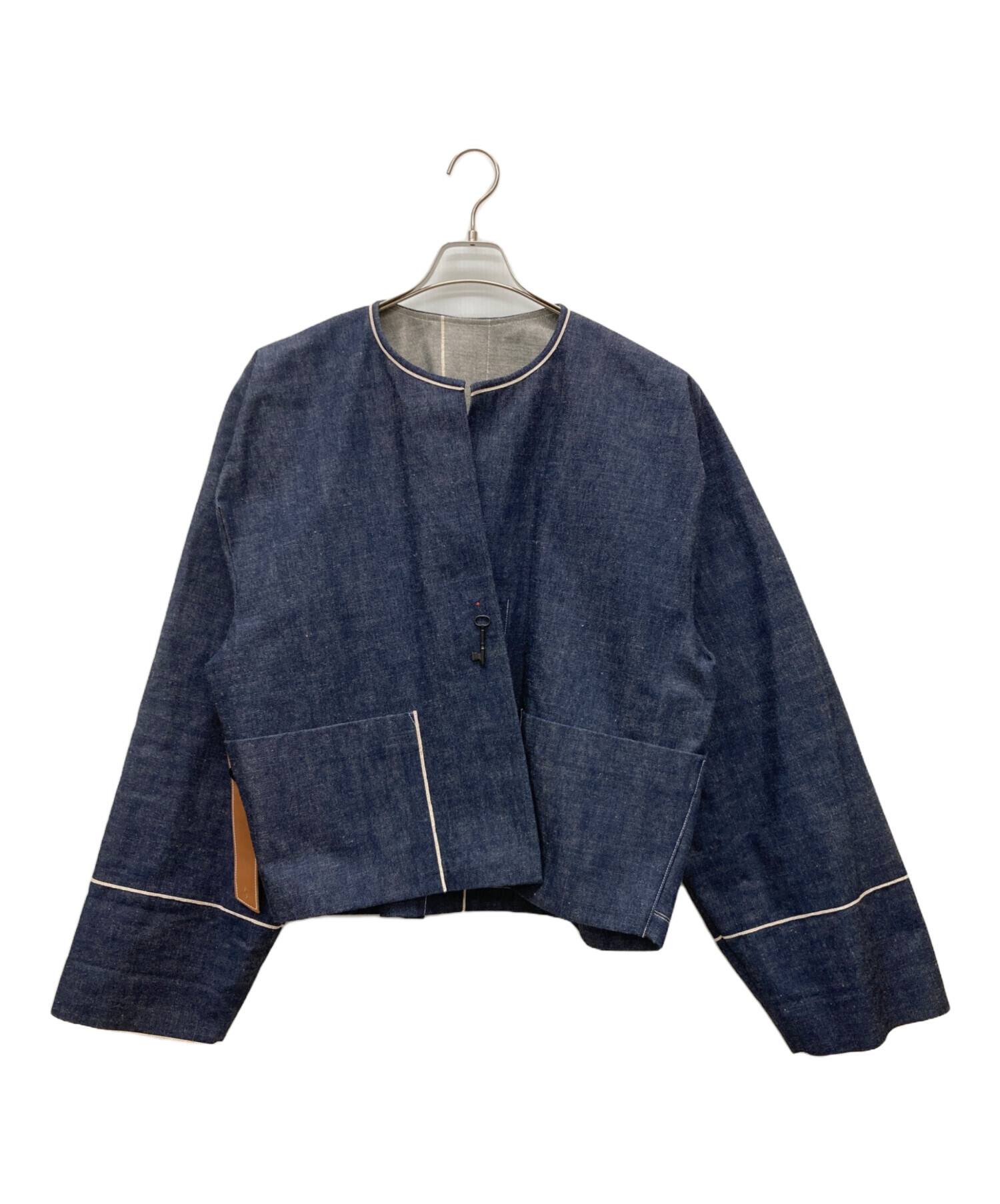 SUNSEA サンシー ブルゾン メンズ 【古着】【中古】 中古・古着通販】SUNSEA (サンシー) 第七のブルゾン インディゴ サイズ