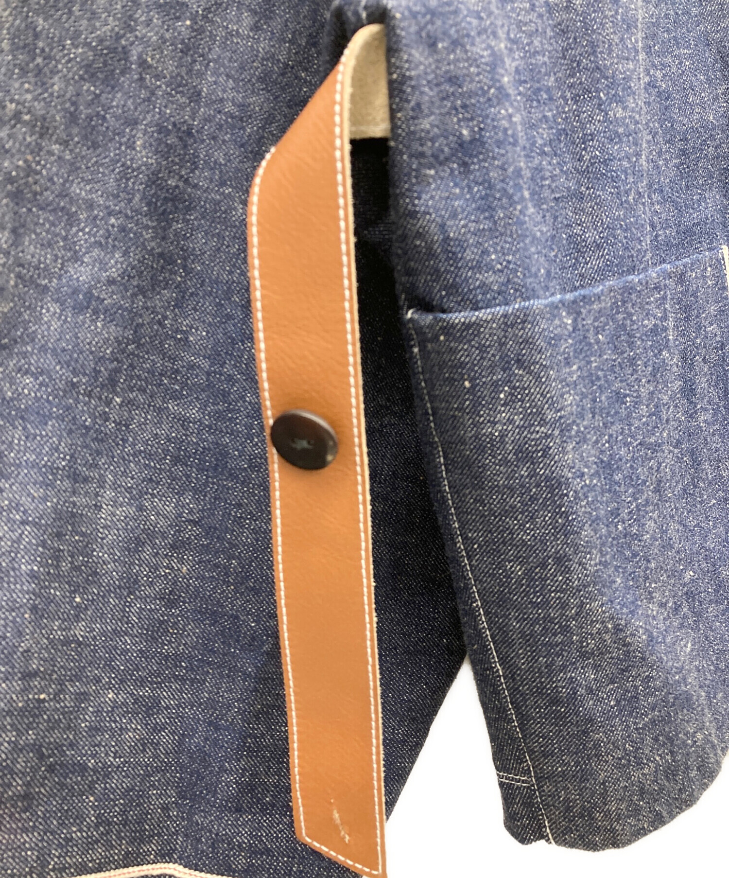 SUNSEA サンシー ブルゾン メンズ 【古着】【中古】 中古・古着通販】SUNSEA (サンシー) 第七のブルゾン インディゴ サイズ