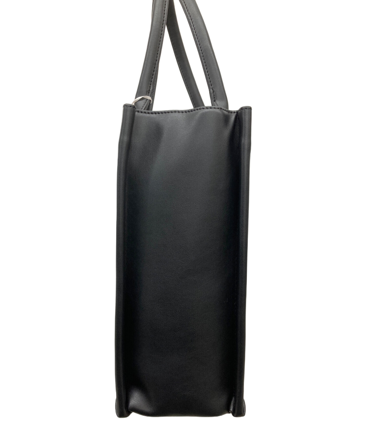 Darich ダーリッチ ロゴ レザー トートバッグ ブラック darich ダーリッチ 黒 ロゴレザートートバッグ 【公式通販】