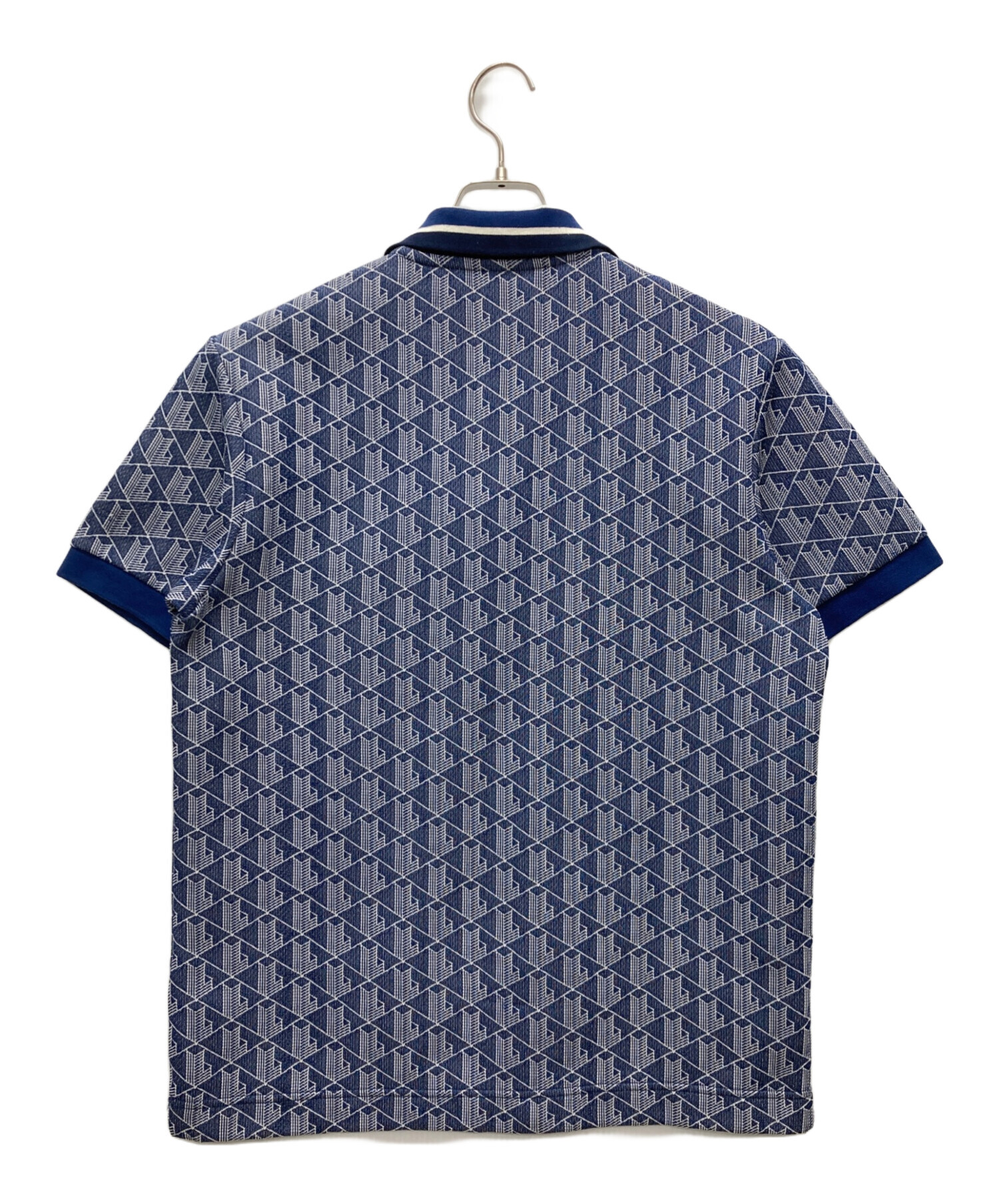 中古・古着通販】LACOSTE (ラコステ) ポロシャツ ブルー サイズ:SIZE 