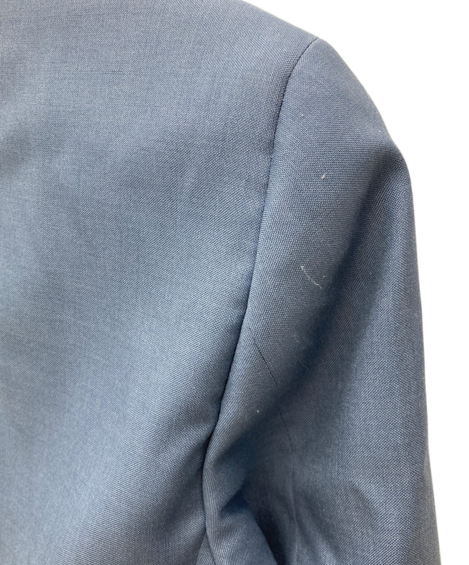中古・古着通販】PRADA (プラダ) テーラードジャケット ブルー サイズ