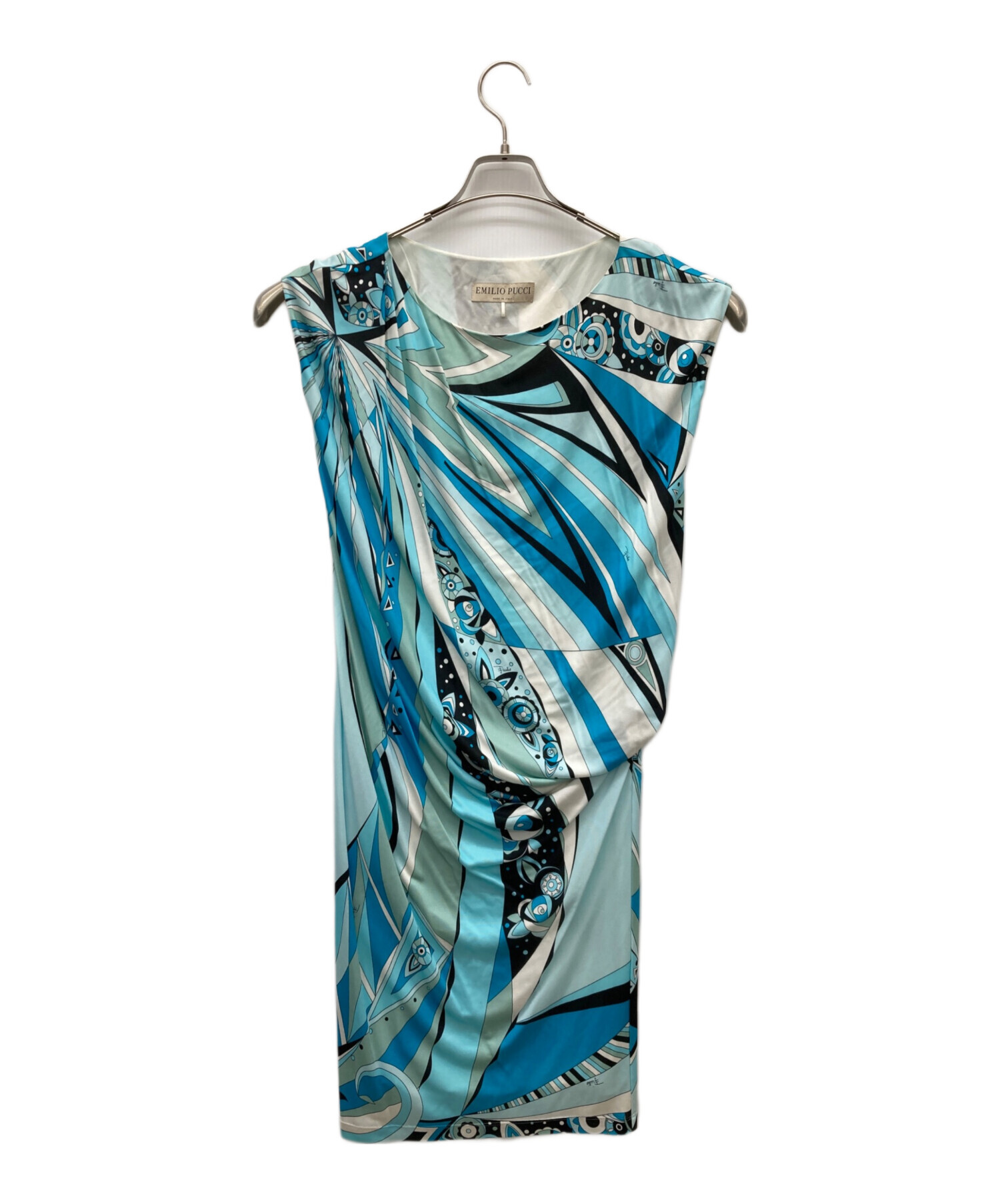 新品未使用 EMILIO PUCCI⭐︎幾何学模様⭐︎ワンピース⭐︎38サイズ