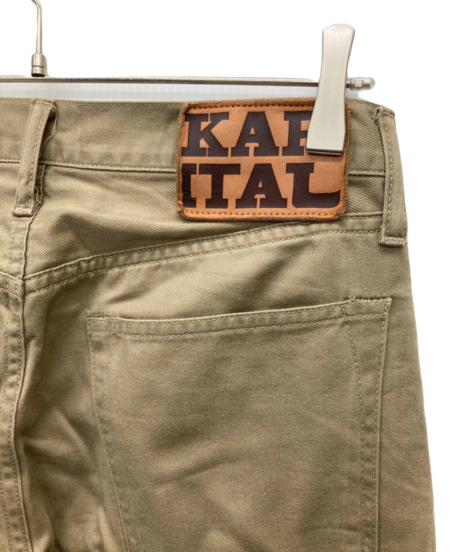 中古・古着通販】KAPITAL (キャピタル) チノパン ベージュ サイズ:W30