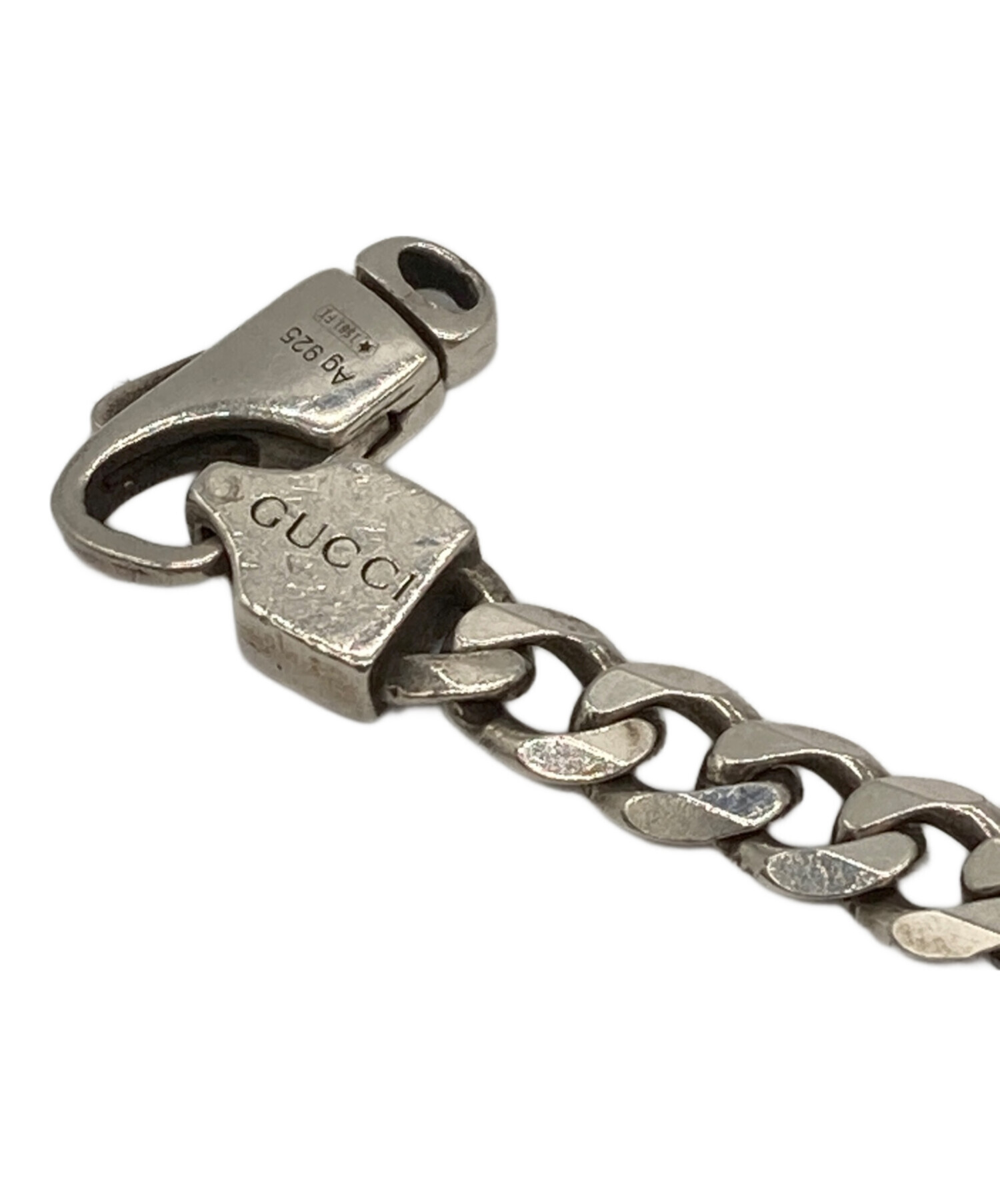 中古・古着通販】GUCCI (グッチ) ブレスレット シルバー｜ブランド