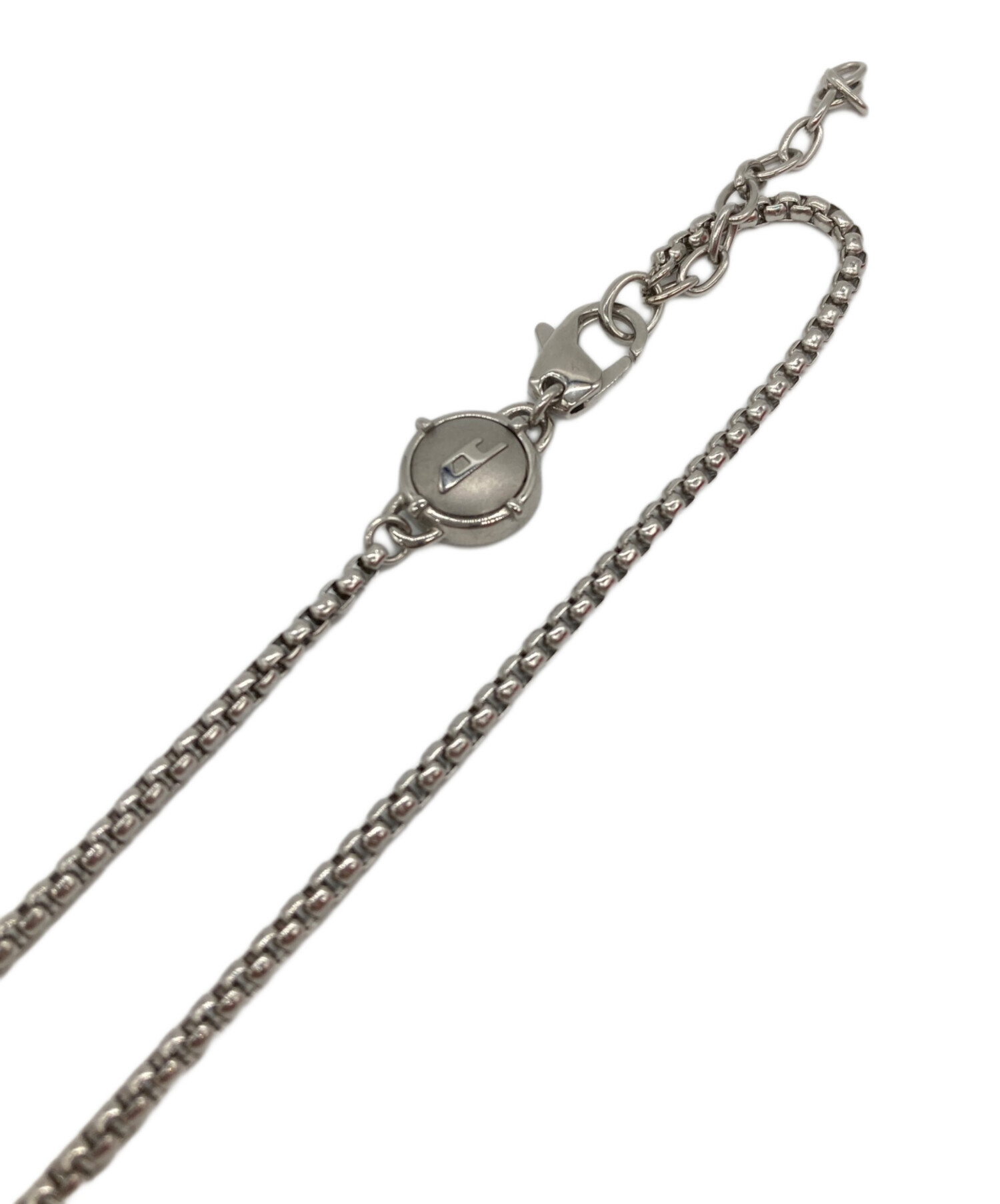 中古・古着通販】DIESEL (ディーゼル) ダブルリングネックレス