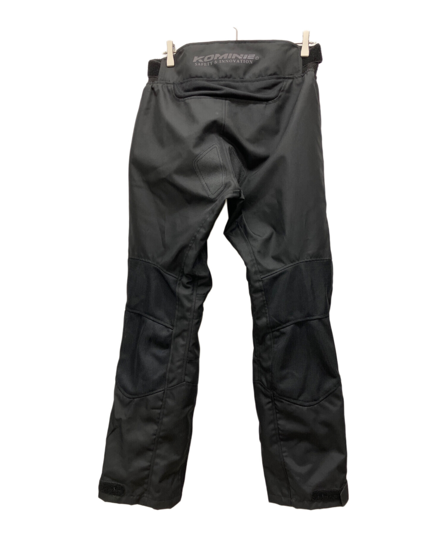 KOMINE コミネ 本革 レザーパンツ ライダースパンツ M 黒 ヴィンテージ 中古・古着通販】komine (コミネ) ライダースパンツ ブラック サイズ
