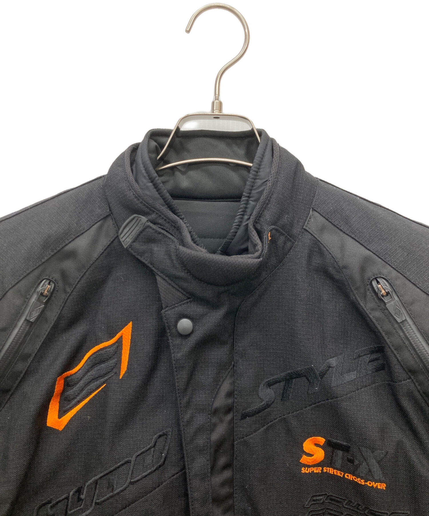 hyod ヒョウドウ メッシュレザージャケット ブラック/ベージュ　中古　M 中古・古着通販】HYOD (ヒョウドウ) ライダースジャケット ブラック