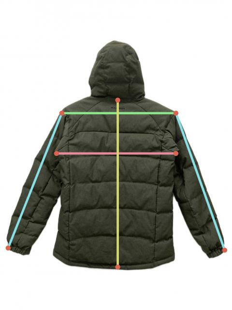 中古・古着通販】MAMMUT (マムート) ダウンジャケット グリーン サイズ