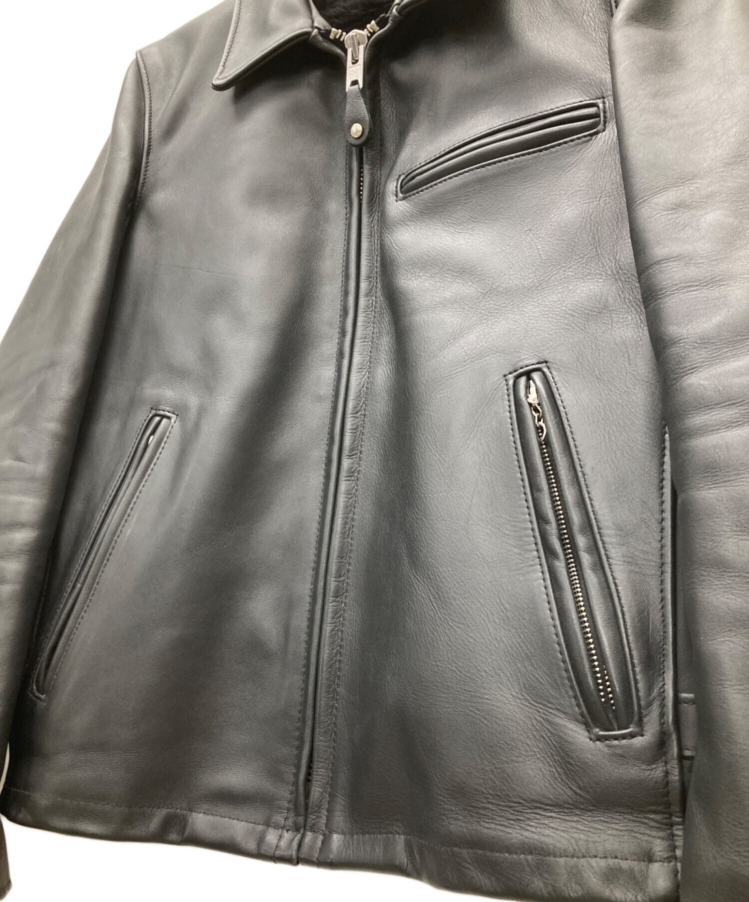 中古・古着通販】Schott (ショット) シングルレザージャケット