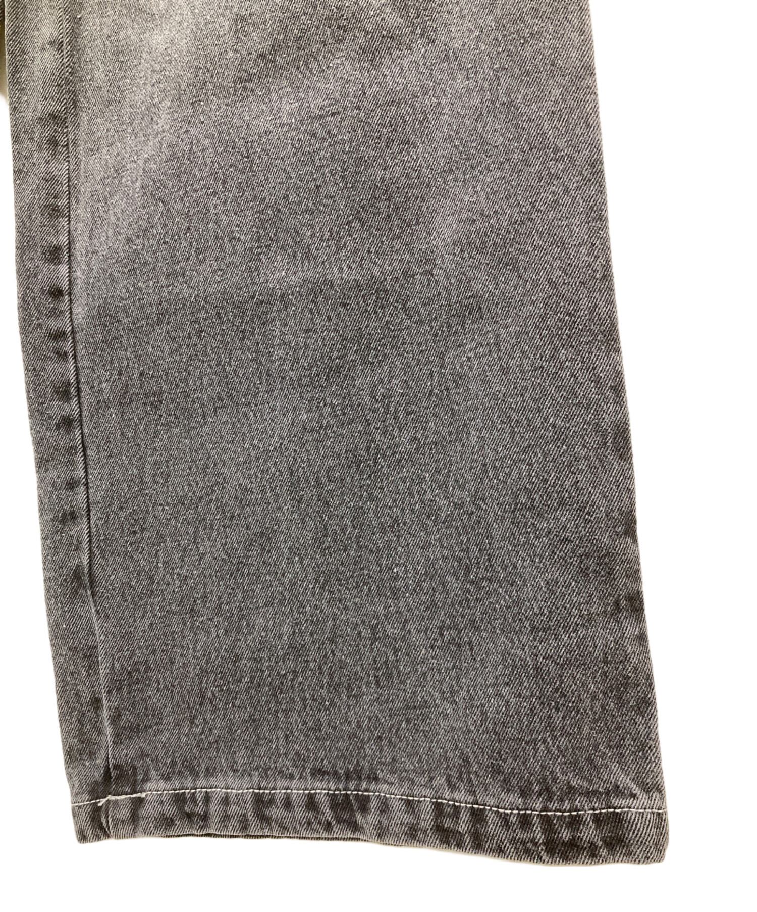 中古・古着通販】darich (ダーリッチ) スカラップレースデニムロング