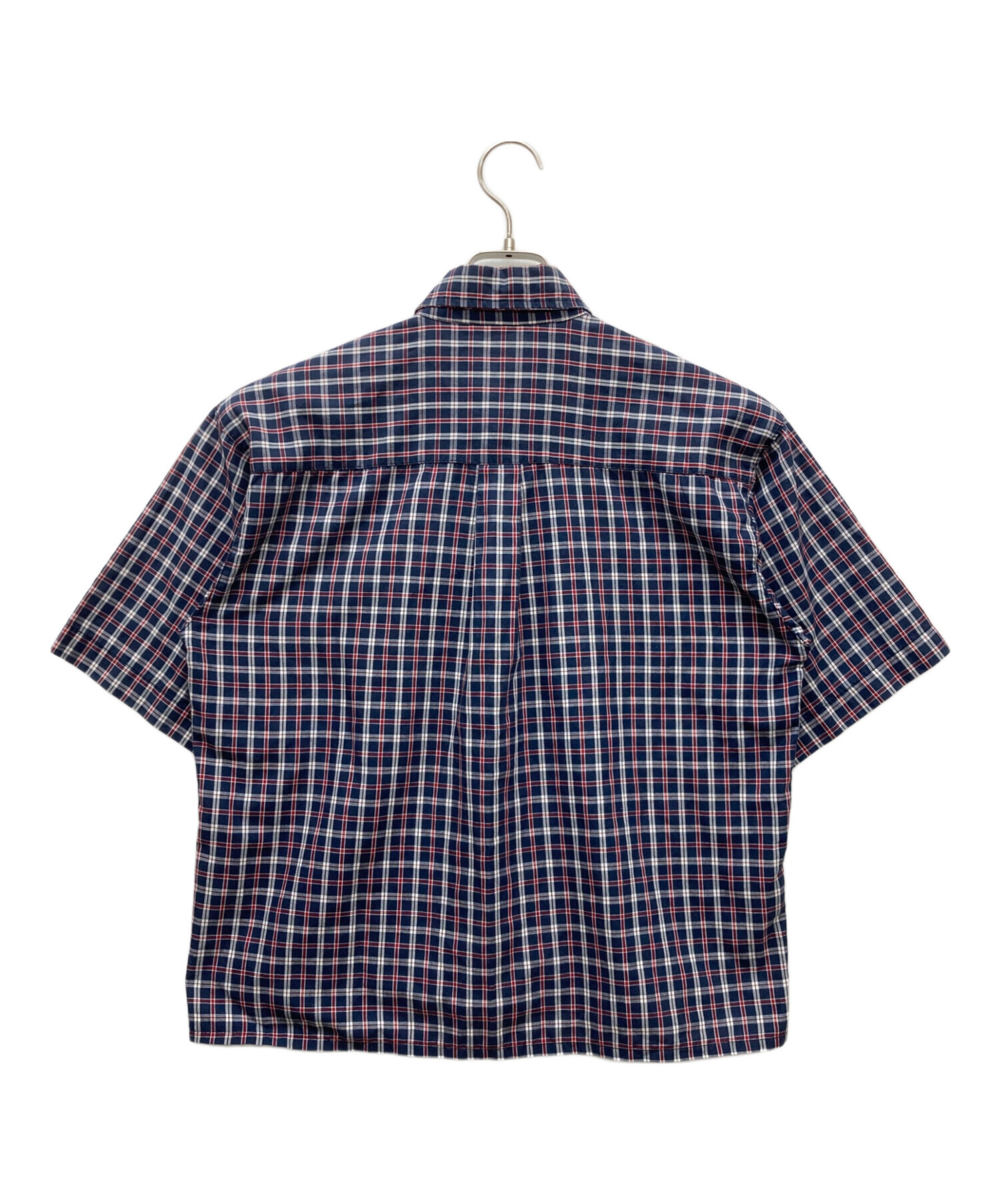 中古・古着通販】stussy (ステューシー) 半袖シャツ ネイビー サイズ:M