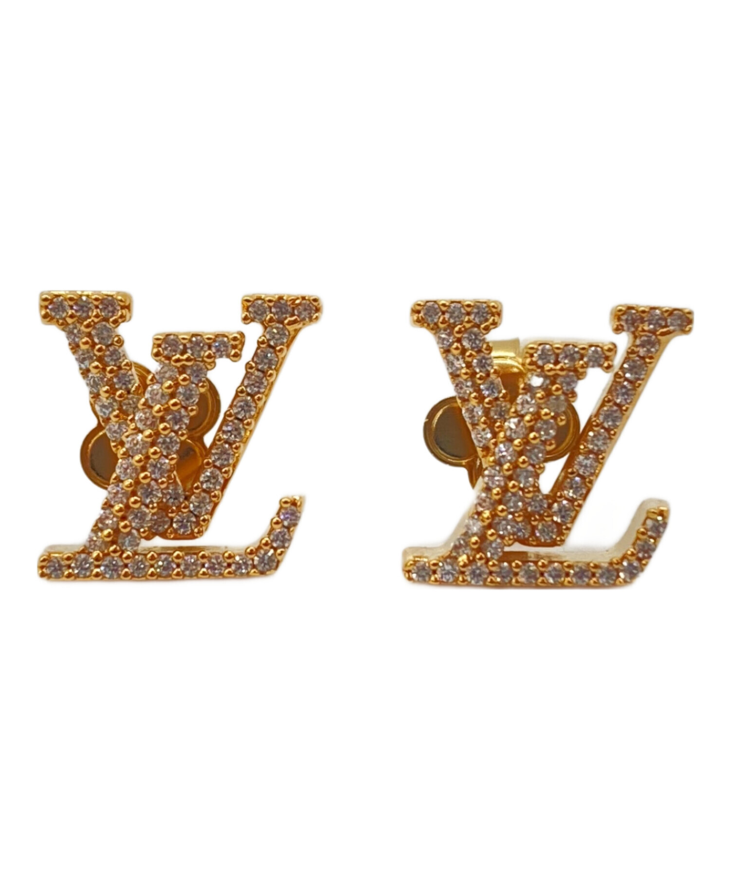中古・古着通販】LOUIS VUITTON (ルイ ヴィトン) ピアス・LV アイ