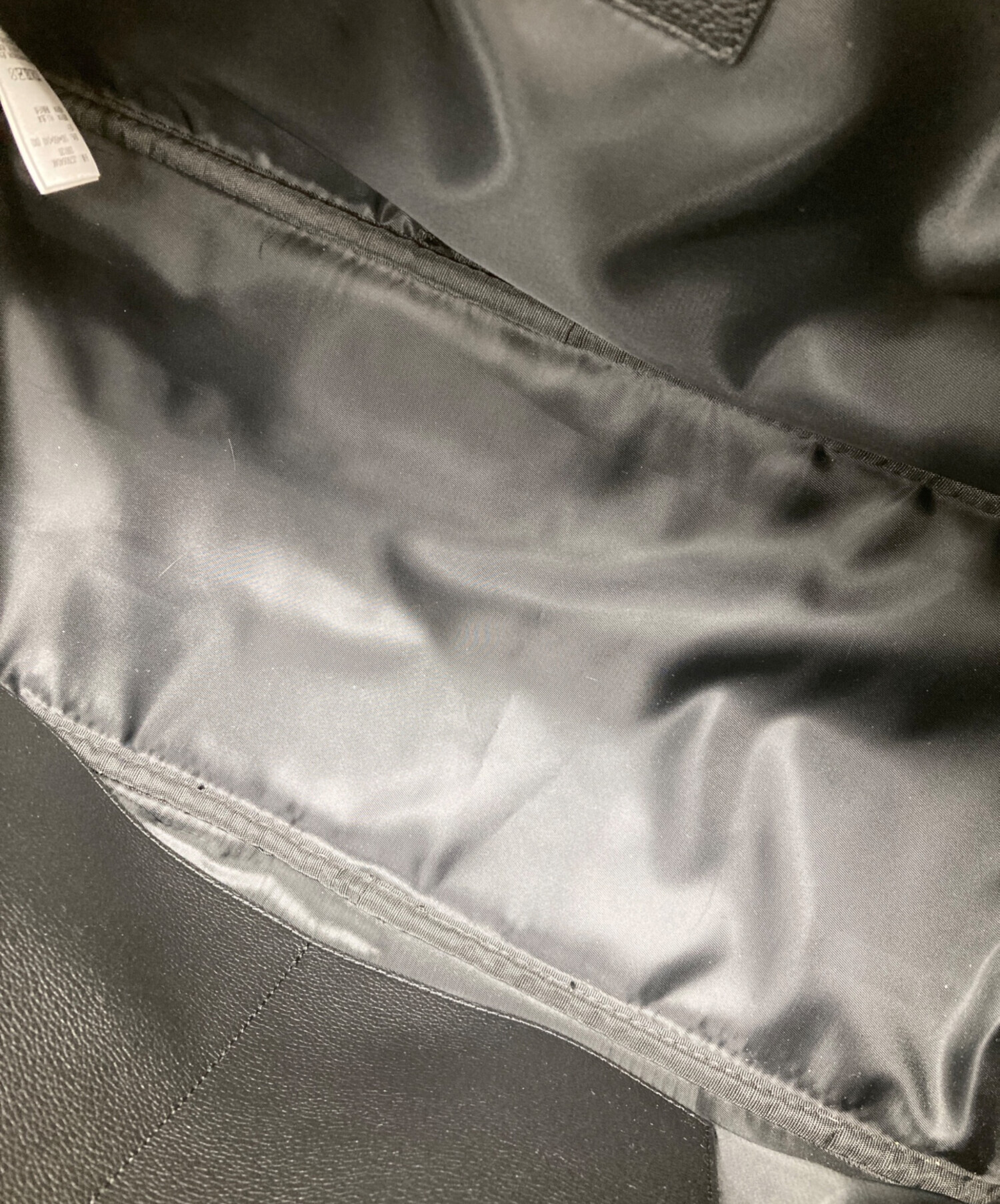 中古・古着通販】JEANASIS (ジーナシス) レザーボストンバッグ 