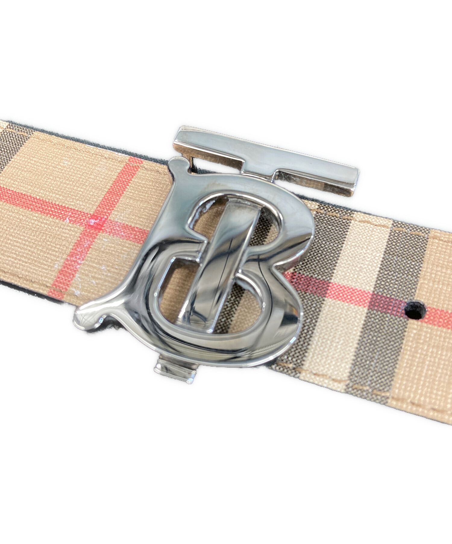 中古・古着通販】BURBERRY (バーバリー) ベルト ベージュ｜ブランド