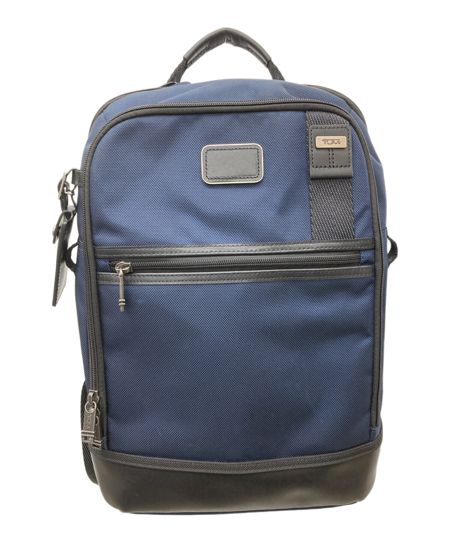 中古・古着通販】TUMI (トゥミ) ビジネスリュック ネイビー×ブラック