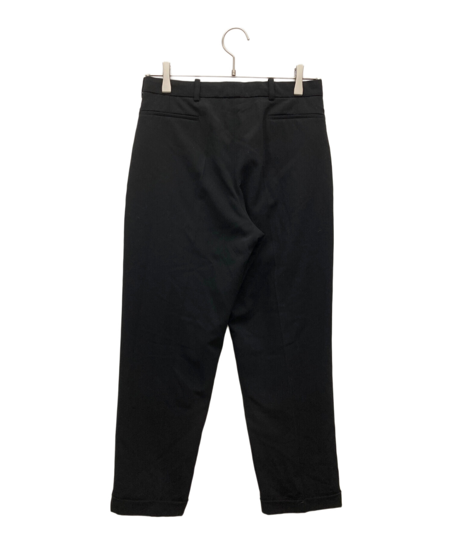 中古・古着通販】HERMES (エルメス) スラックス ブラック サイズ:36 中古・古着通販】HERMES (エルメス) スラックス ブラック サイズ:36