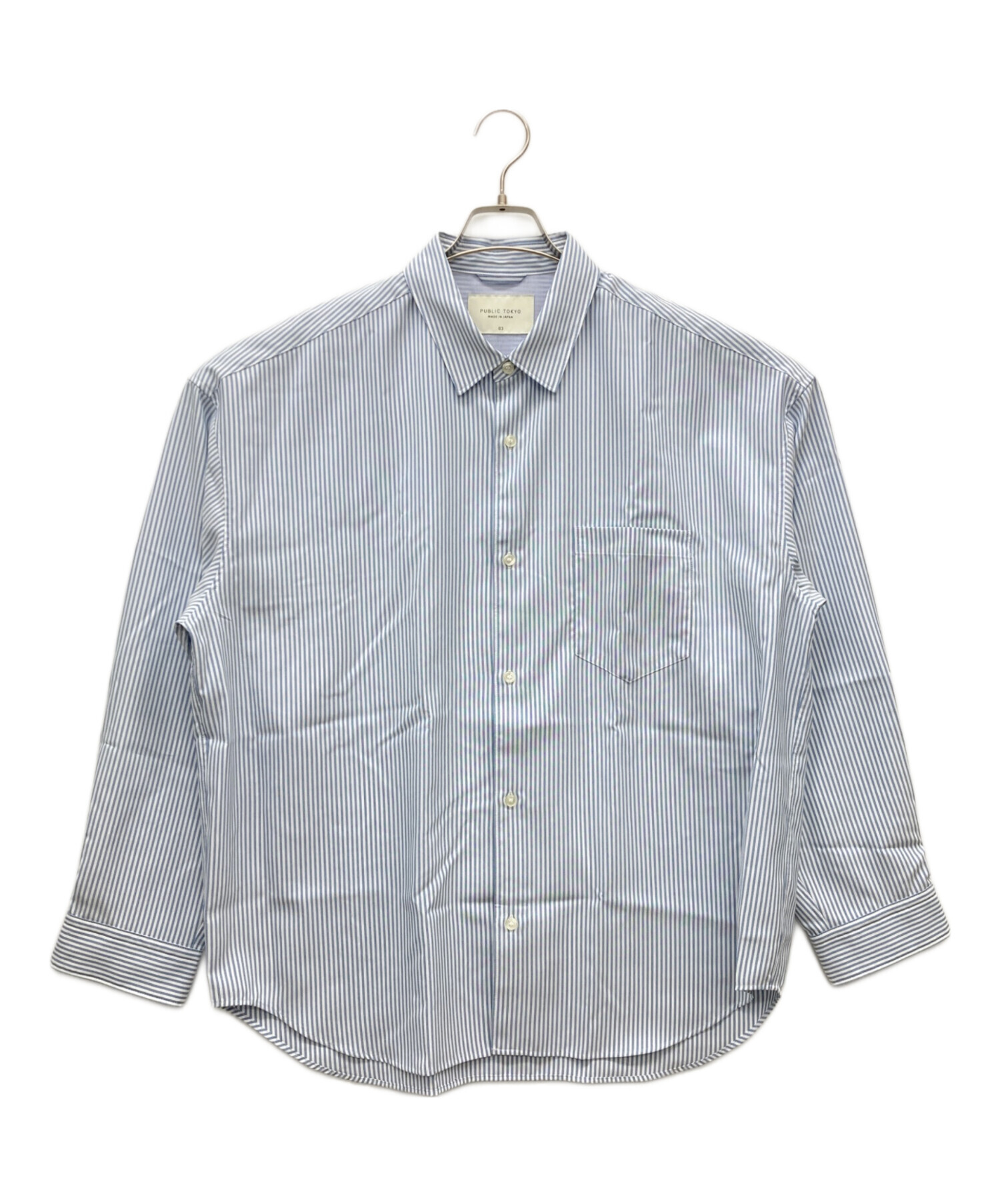 中古・古着通販】PUBLIC TOKYO (パブリックトウキョウ) 長袖シャツ 