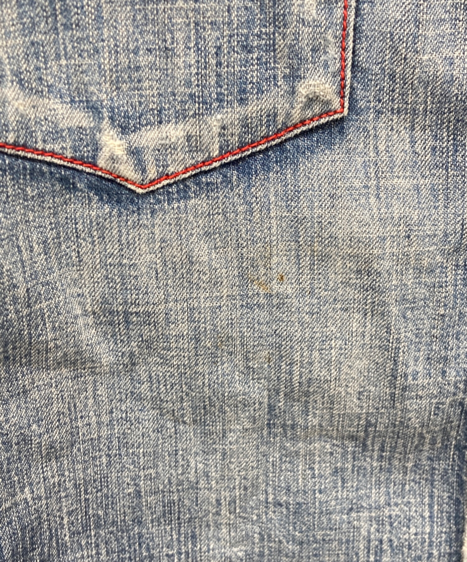 中古・古着通販】WTAPS (ダブルタップス) 12SSウエスタンデニムシャツ 
