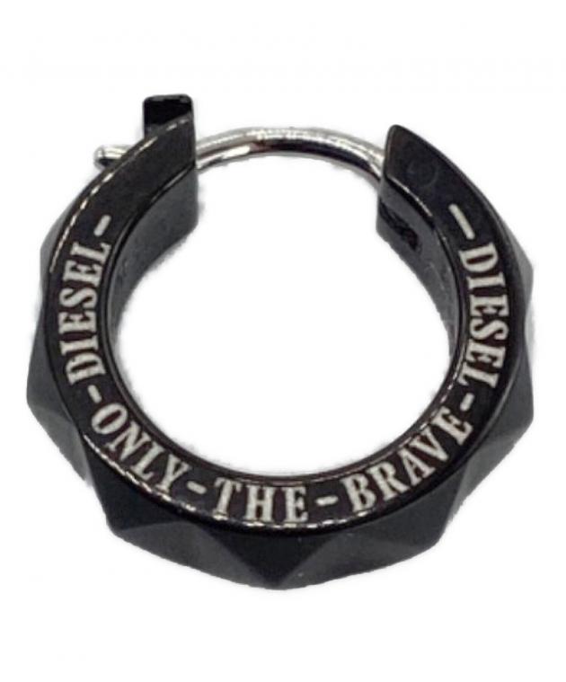 中古・古着通販】DIESEL (ディーゼル) ピアス ONLY THE BRAVE ブラック
