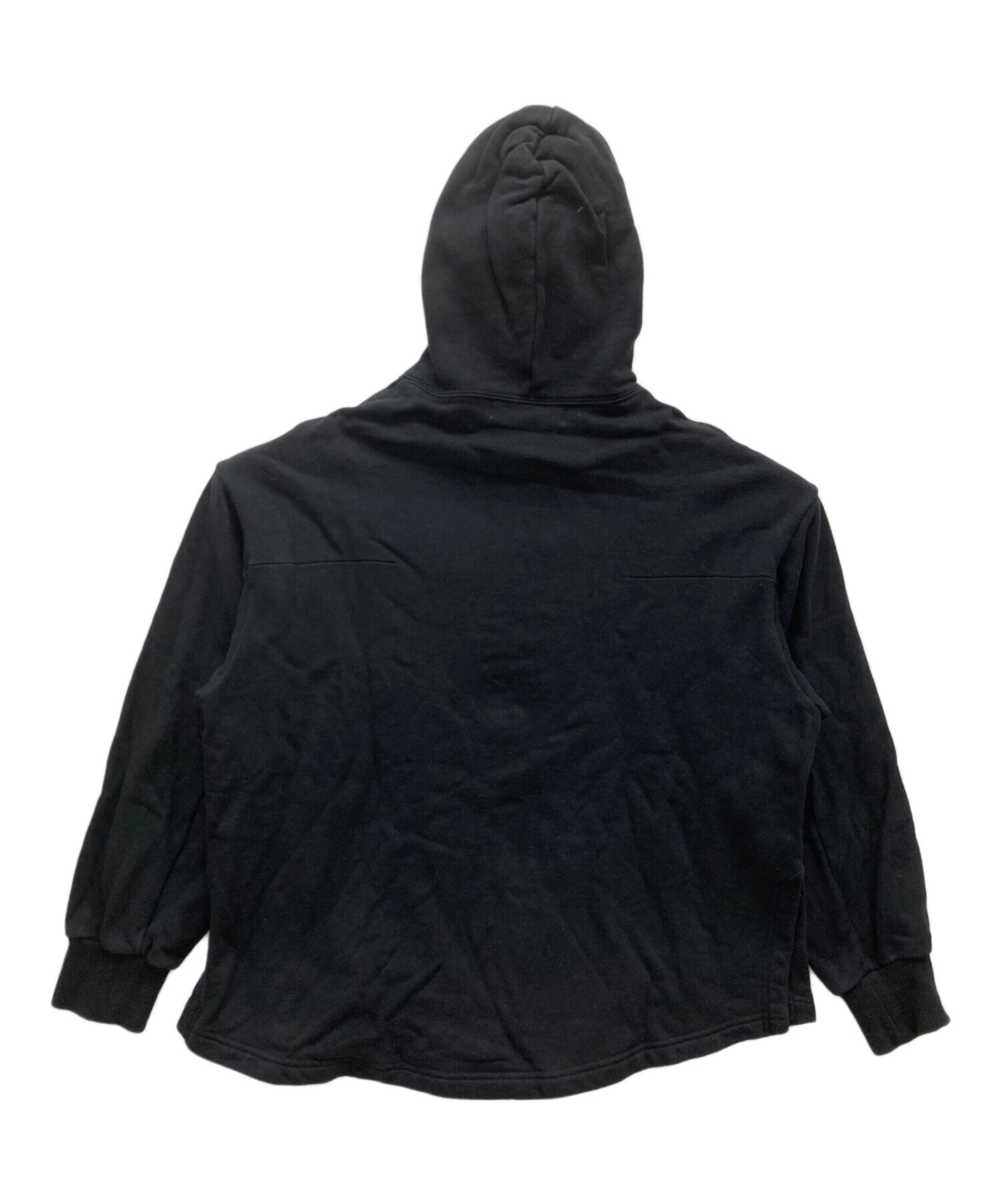 中古・古着通販】CULLNI (クルニ) プルオーバーパーカー ブラック 