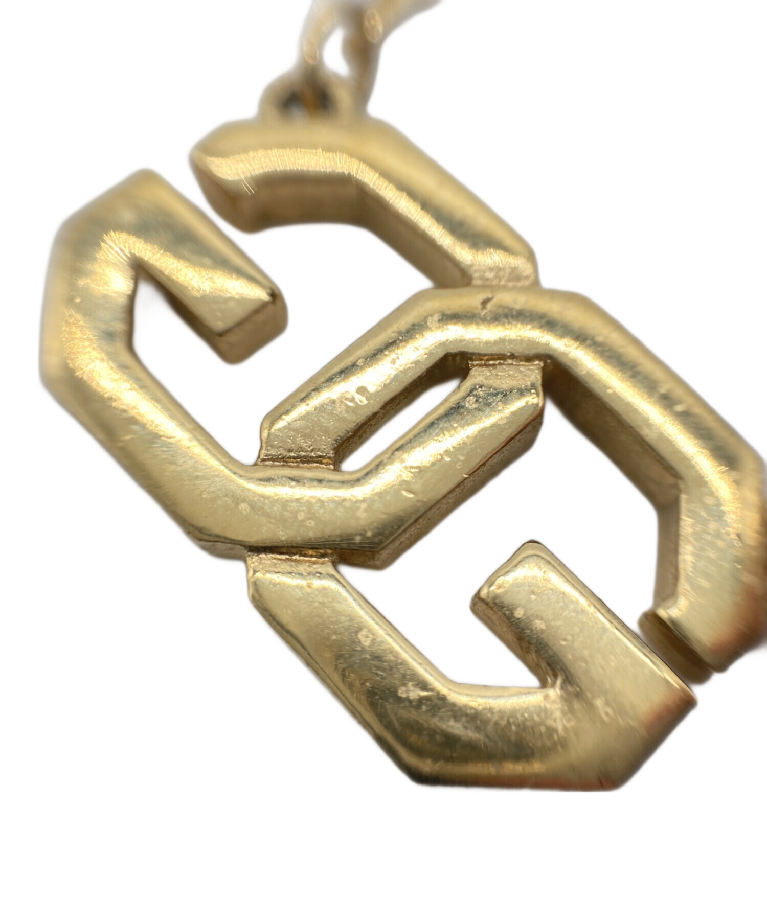 中古・古着通販】GIVENCHY (ジバンシィ) GGロゴネックレス ゴールド