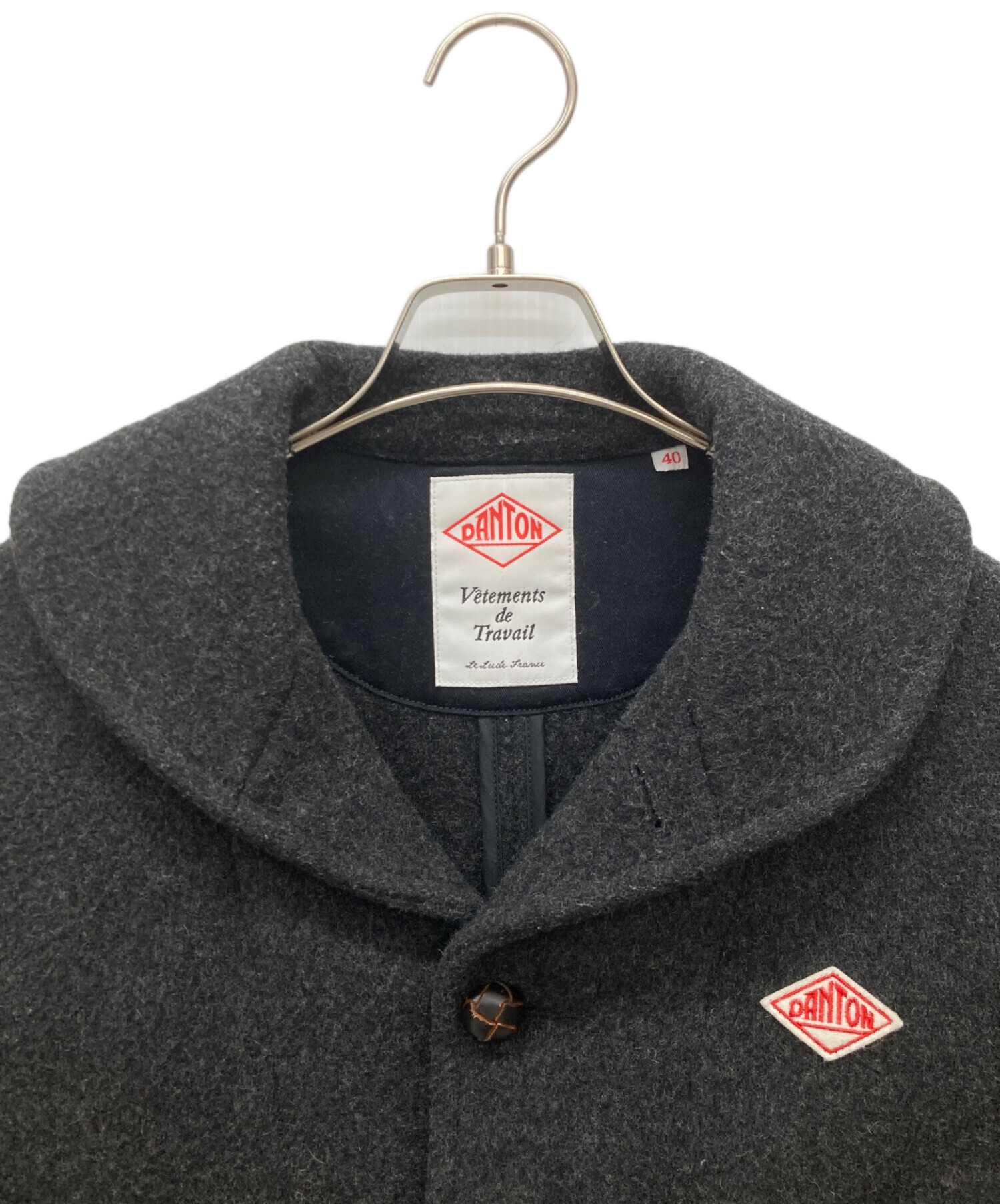 中古・古着通販】DANTON (ダントン) 丸襟ウールモッサジャケット