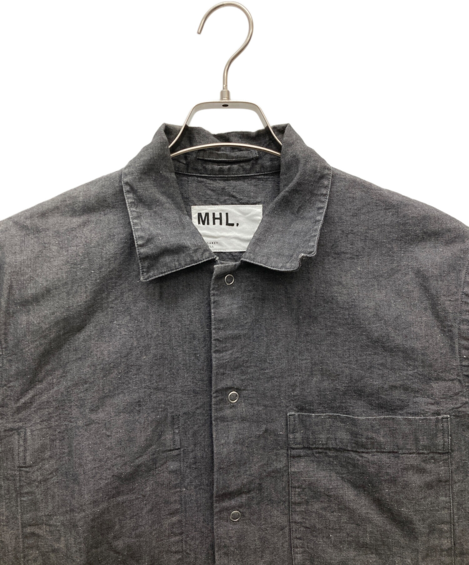 中古・古着通販】MHL (エムエイチエル) 長袖シャツ グレー サイズ:M 
