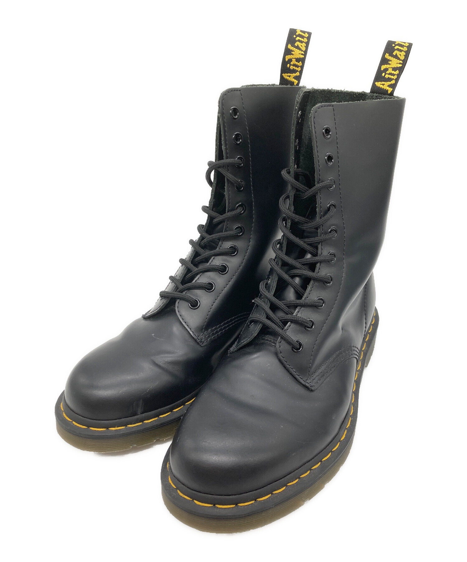 Dr. Martens 黒 レースアップシューズ NEW STEP, YOUR STYLE.｜
