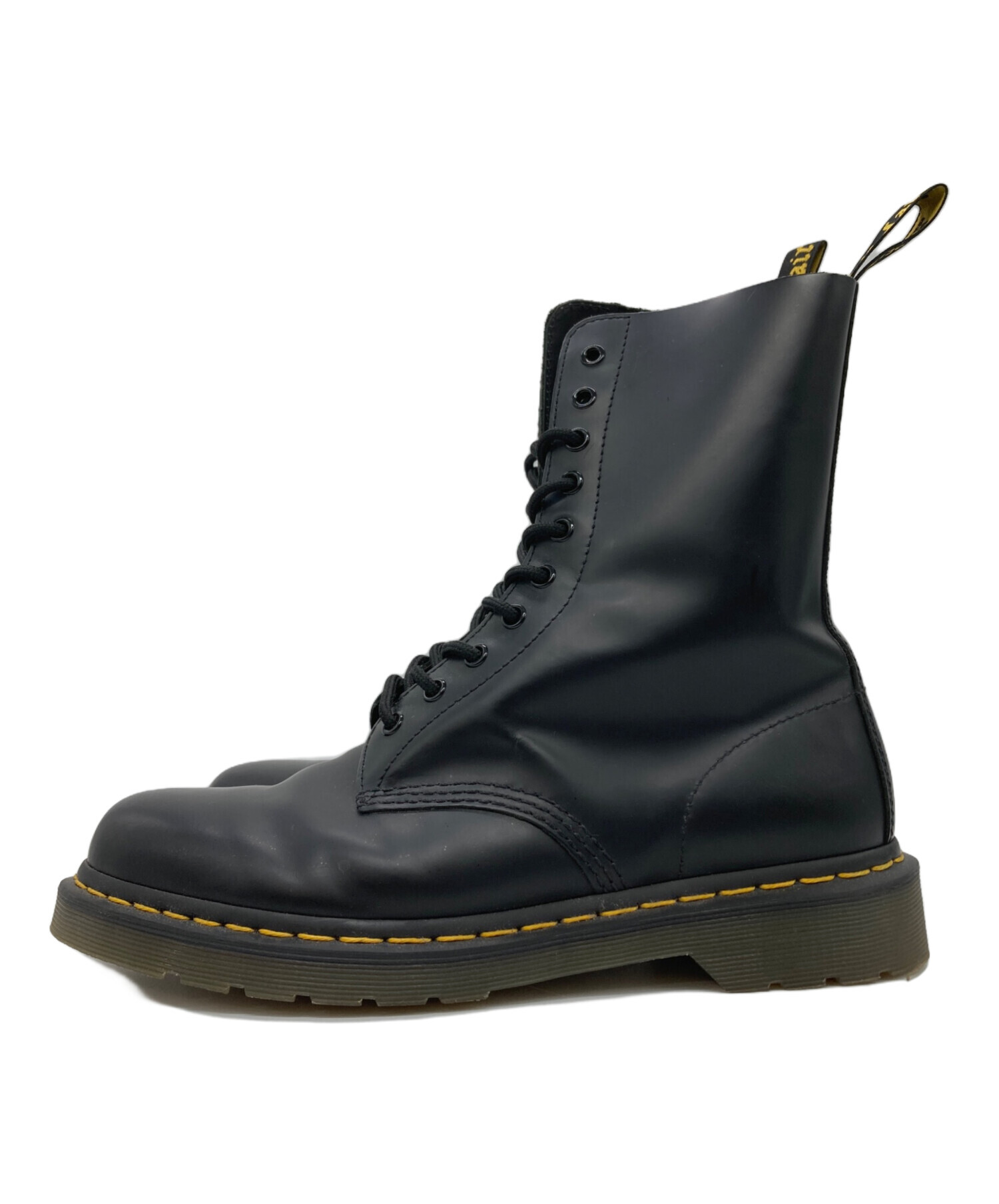 Dr. Martens ブラック レースアップシューズ　ドクターマーチン Dr.Martens◇レースアップブーツ/UK6/BLK/レザー/AW006/SH07X