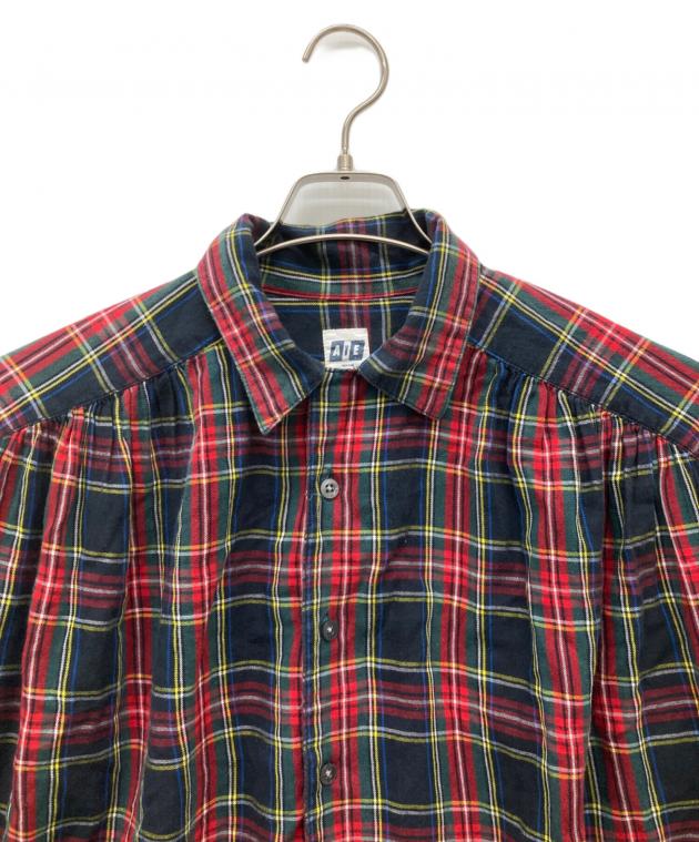 中古・古着通販】AiE (エーアイイー) チェックシャツ レッド サイズ:S