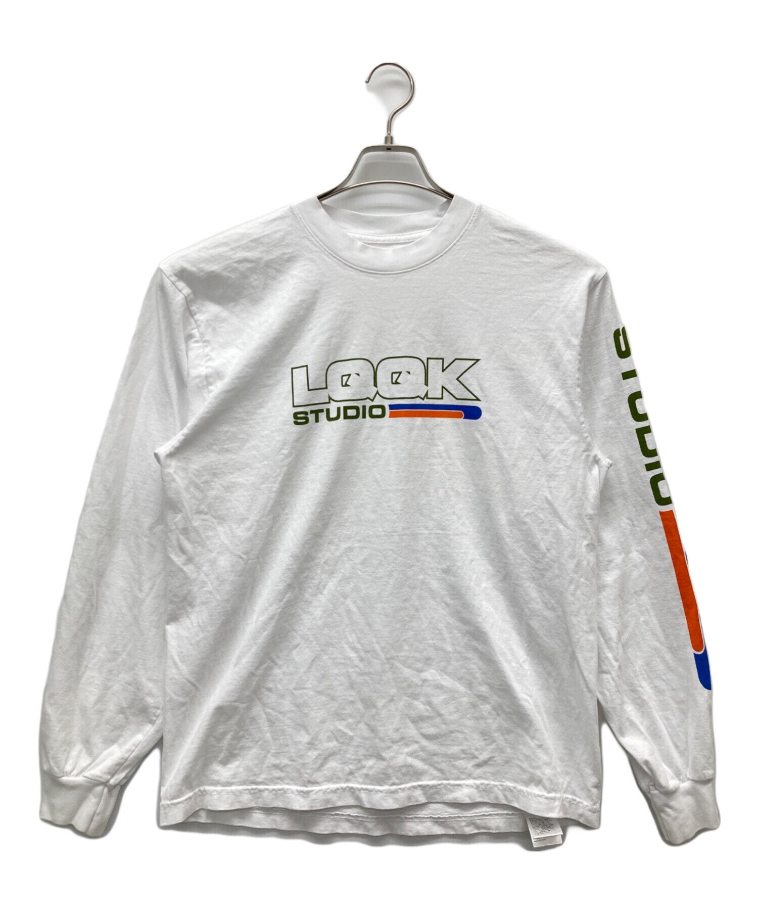 中古・古着通販】LQQK STUDIO (ルックスタジオ) カットソー ホワイト 