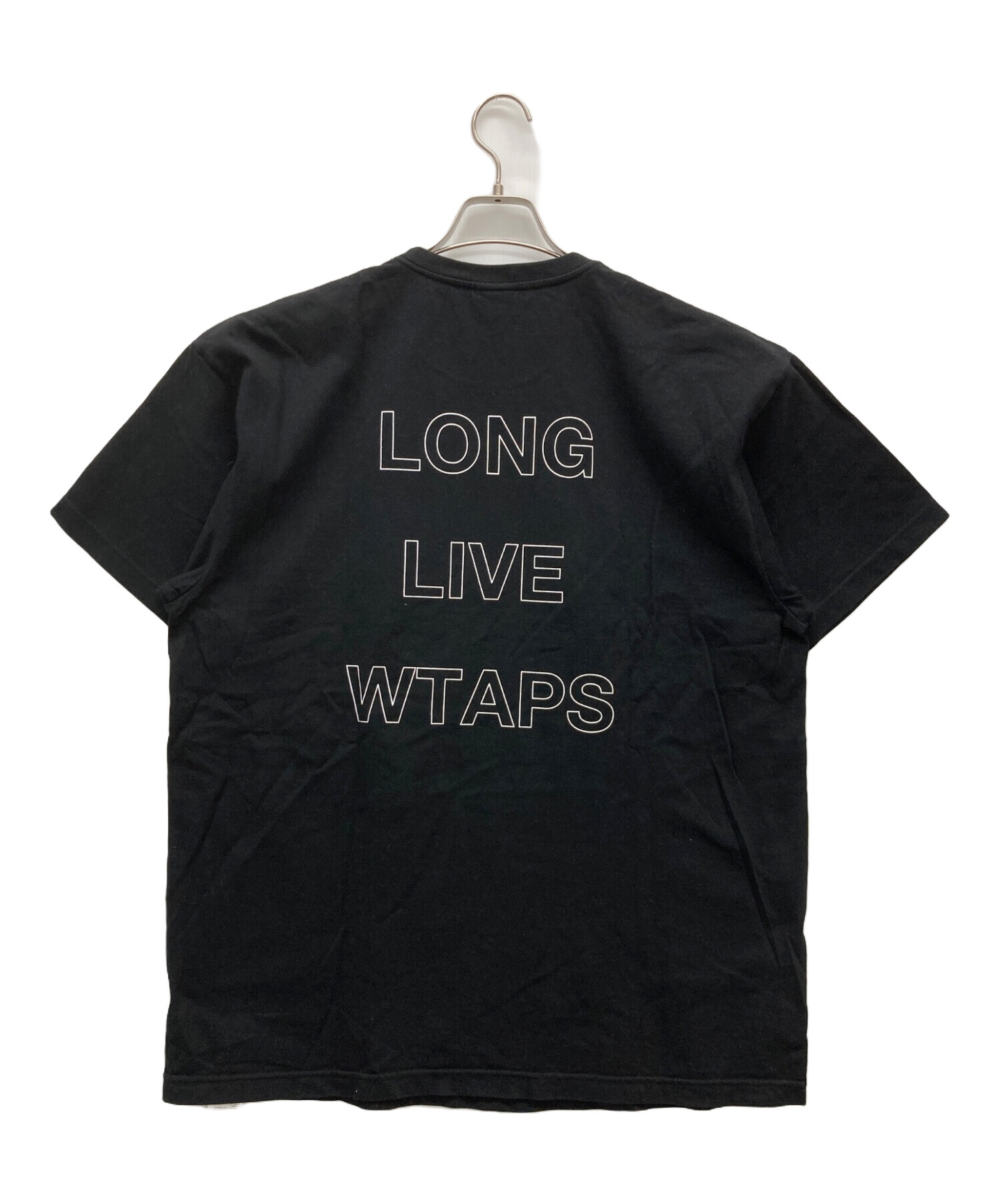中古・古着通販】WTAPS (ダブルタップス) Tシャツ ブラック サイズ:X03