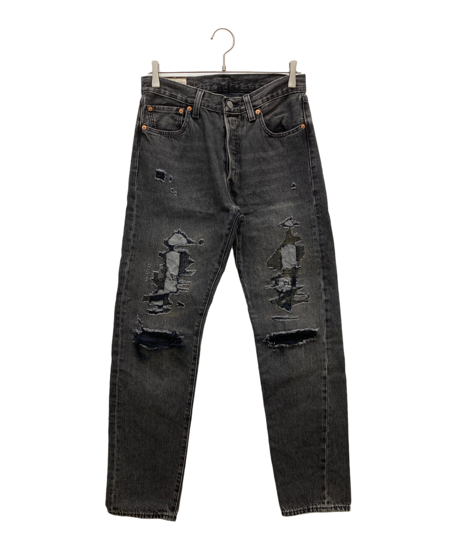 中古・古着通販】LEVI'S (リーバイス) ボタンフライダメージデニム