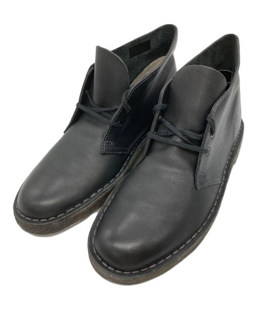 clarks クラークス ブーツ 25cm 黒 【古着】【中古】【送料無料】 中古・古着通販】CLARKS (クラークス) デザートブーツ ブラック サイズ