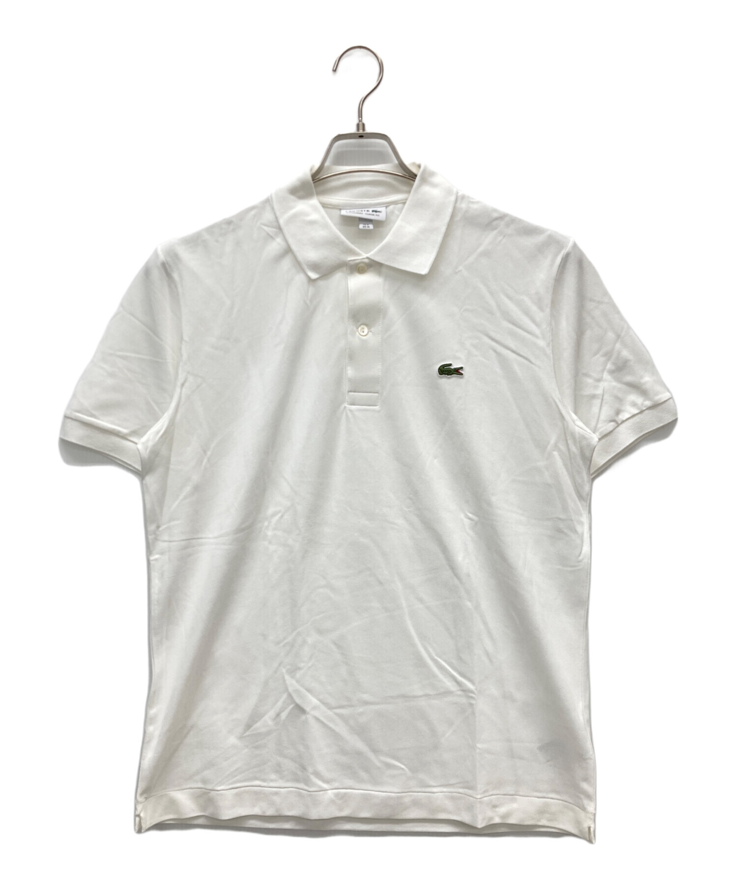 NOS 80s 90s lacoste vtg ポロシャツ ホワイト ラコステ 中古・古着通販】LACOSTE (ラコステ) ライトポロシャツ ホワイト