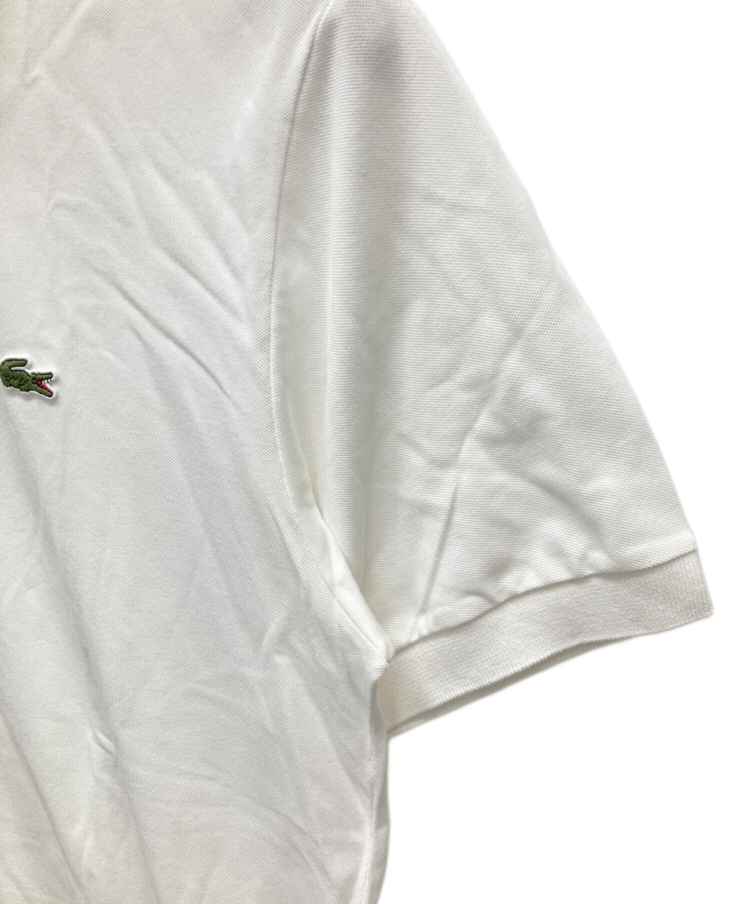 中古・古着通販】LACOSTE (ラコステ) ライトポロシャツ ホワイト