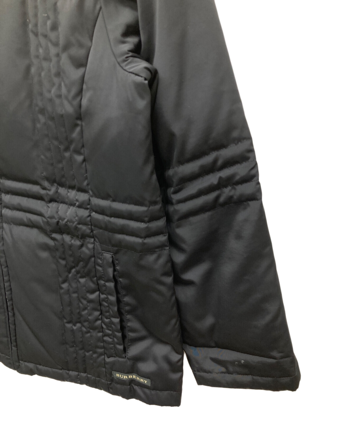 希少✨美品【バーバリーゴルフ】中綿ダウンジャケットブルゾン ブラック裏地チェック 中古・古着通販】BURBERRY GOLF (バーバリーゴルフ) ダウン
