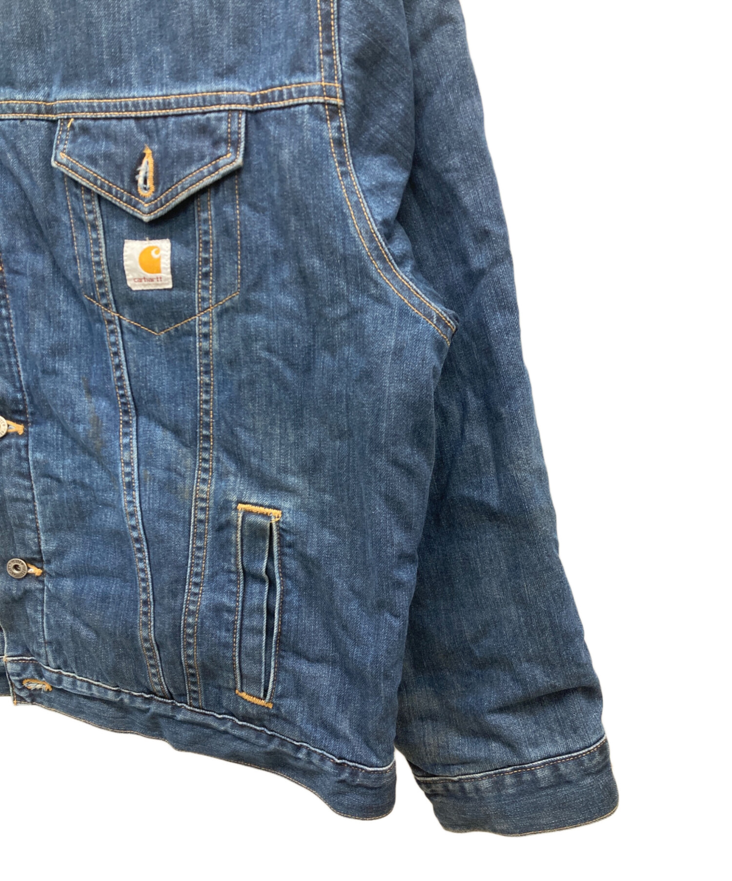 中古・古着通販】CarHartt (カーハート) 裏ボアデニムジャケット