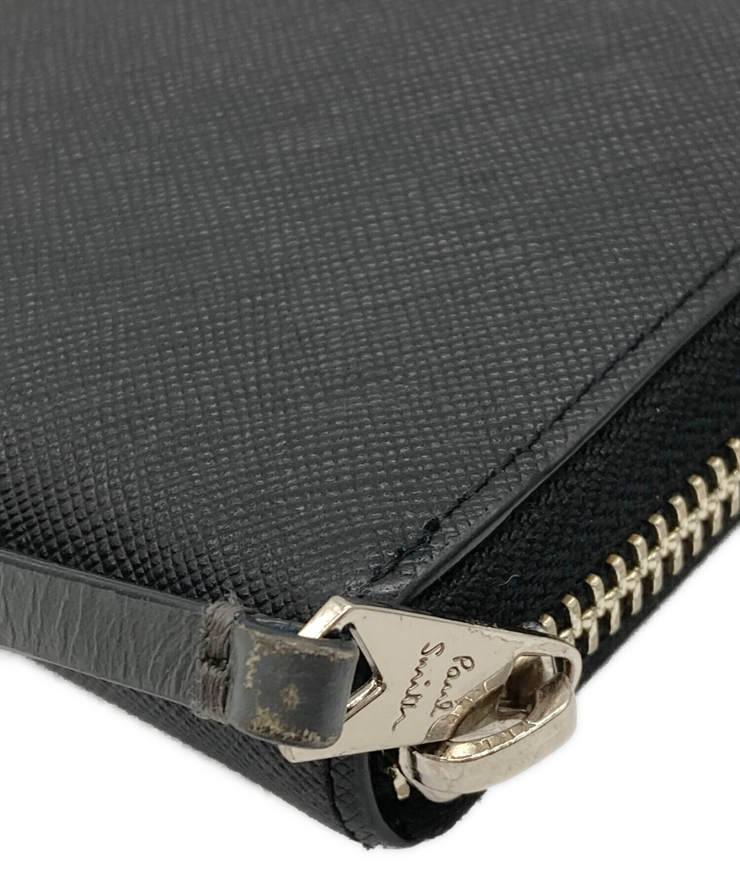 中古・古着通販】PAUL SMITH (ポールスミス) 長財布 ブラック