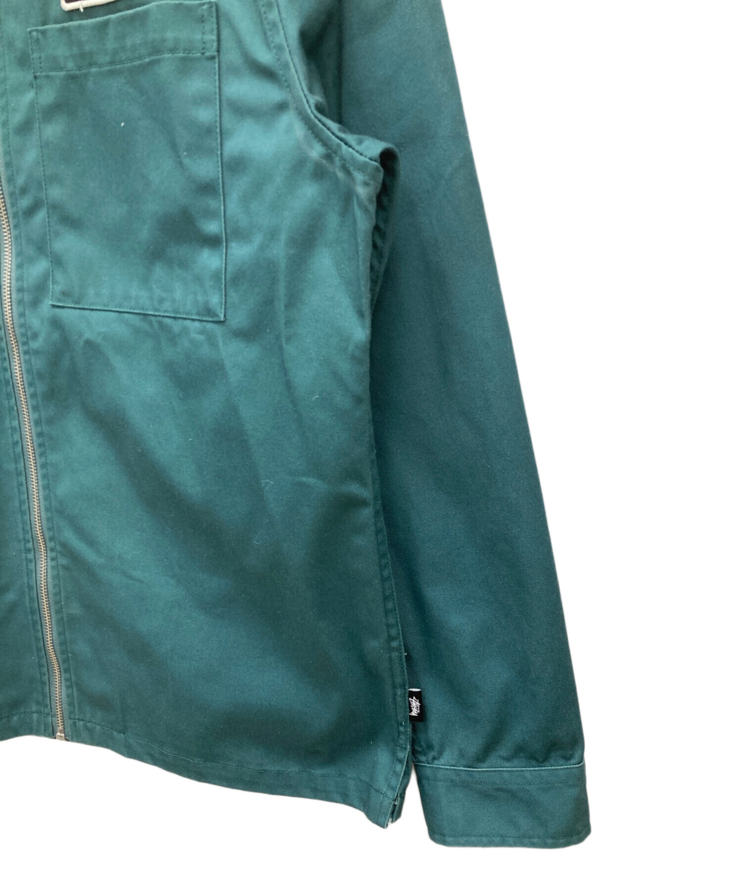 中古・古着通販】stussy (ステューシー) フルジップワークジャケット 