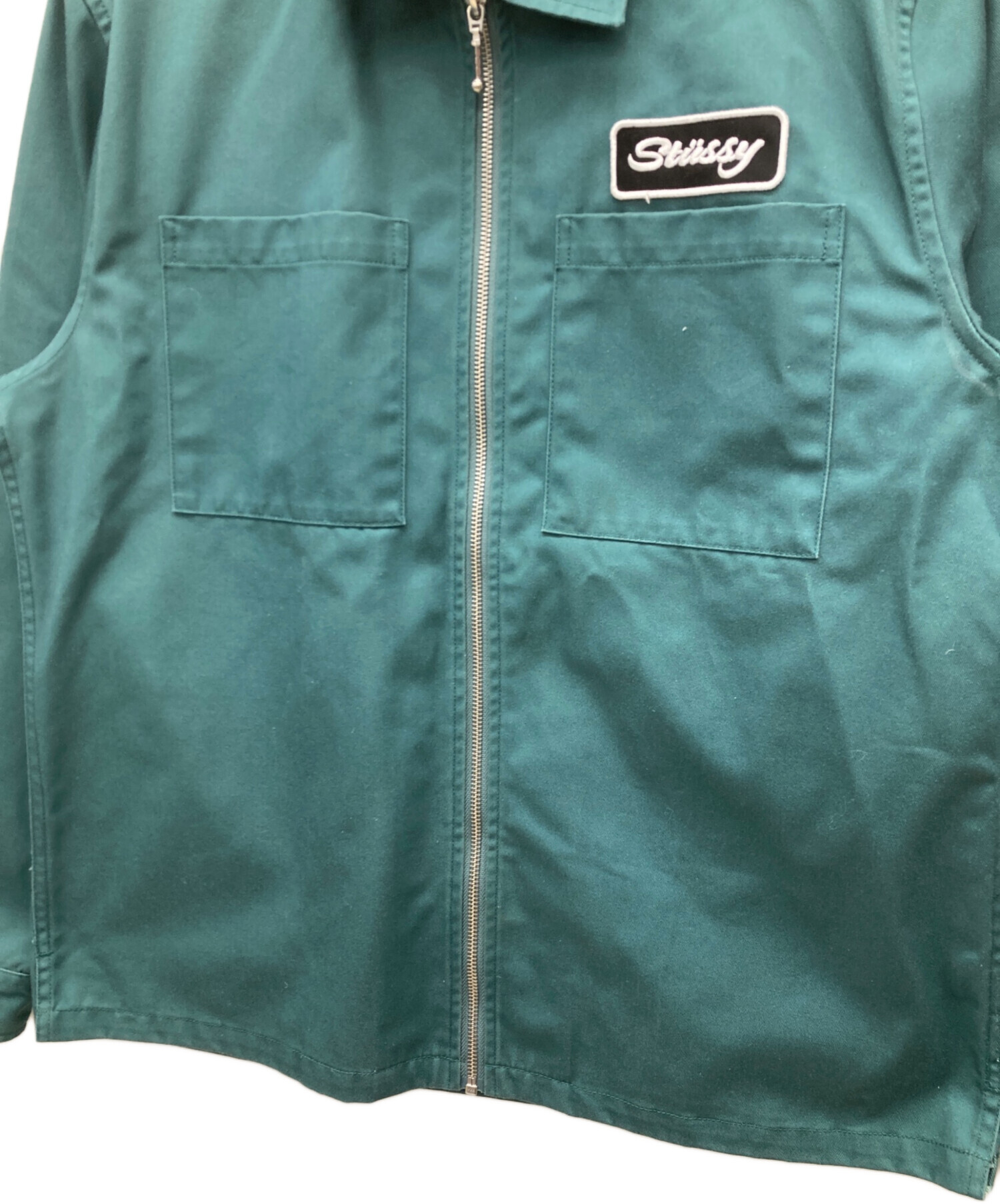 中古・古着通販】stussy (ステューシー) フルジップワークジャケット 