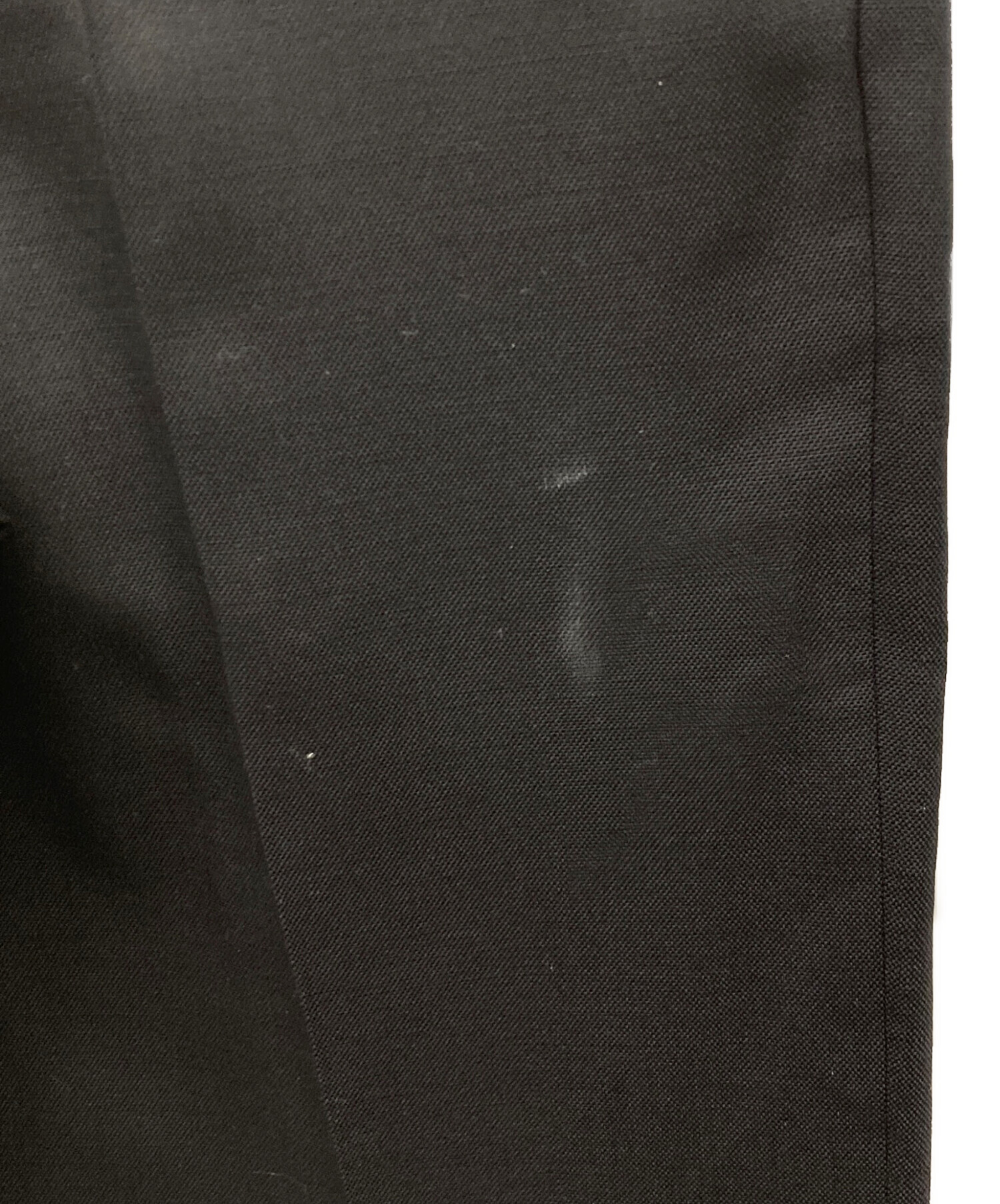 中古・古着通販】LOEWE (ロエベ) スラックス ブラック サイズ:44 未