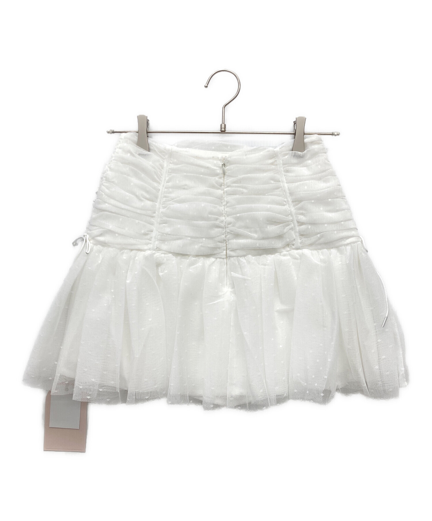 中古・古着通販】darich (ダーリッチ) ドットチュールリボンミニ