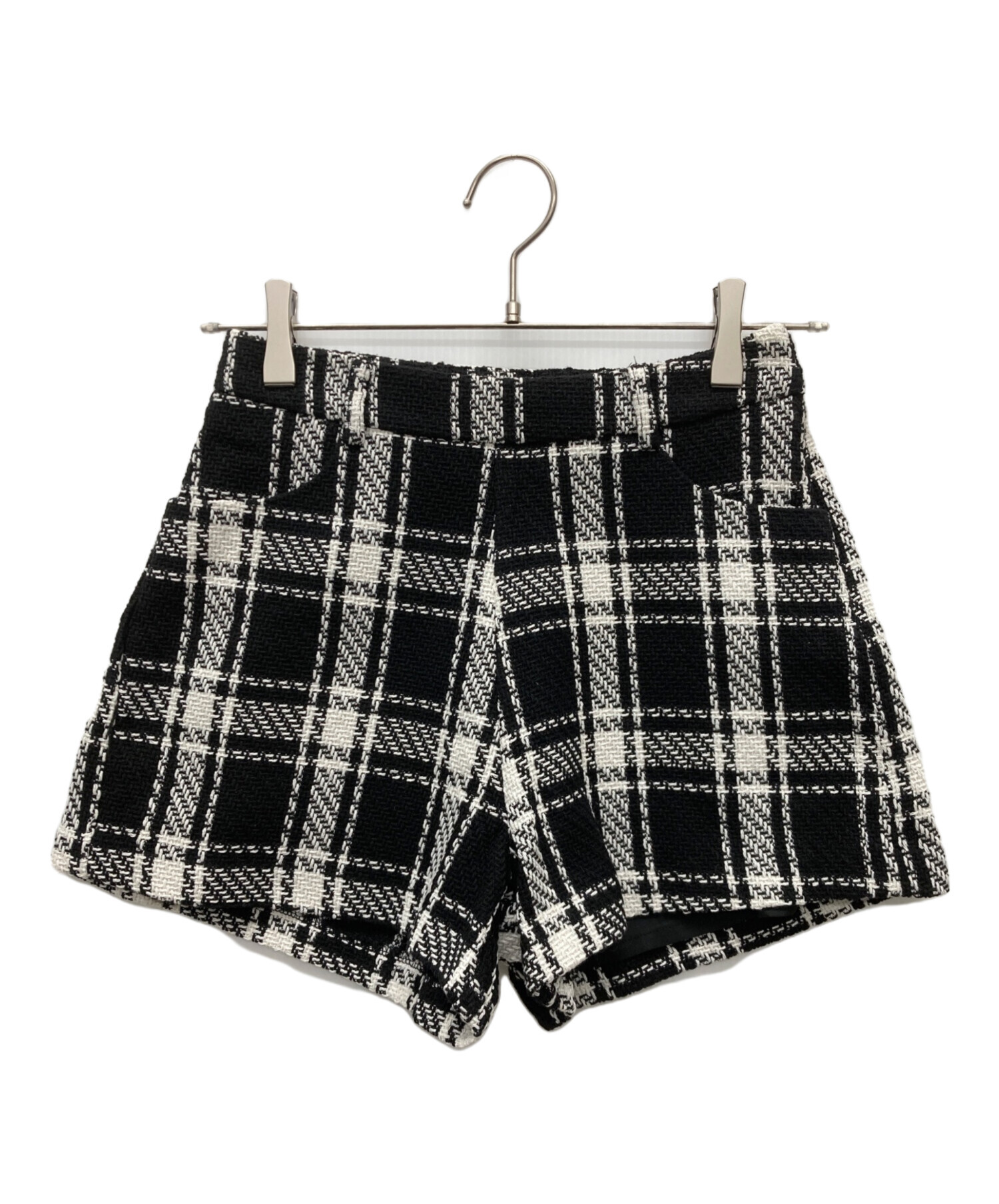 中古・古着通販】darich (ダーリッチ) チェックツイードハイウエスト